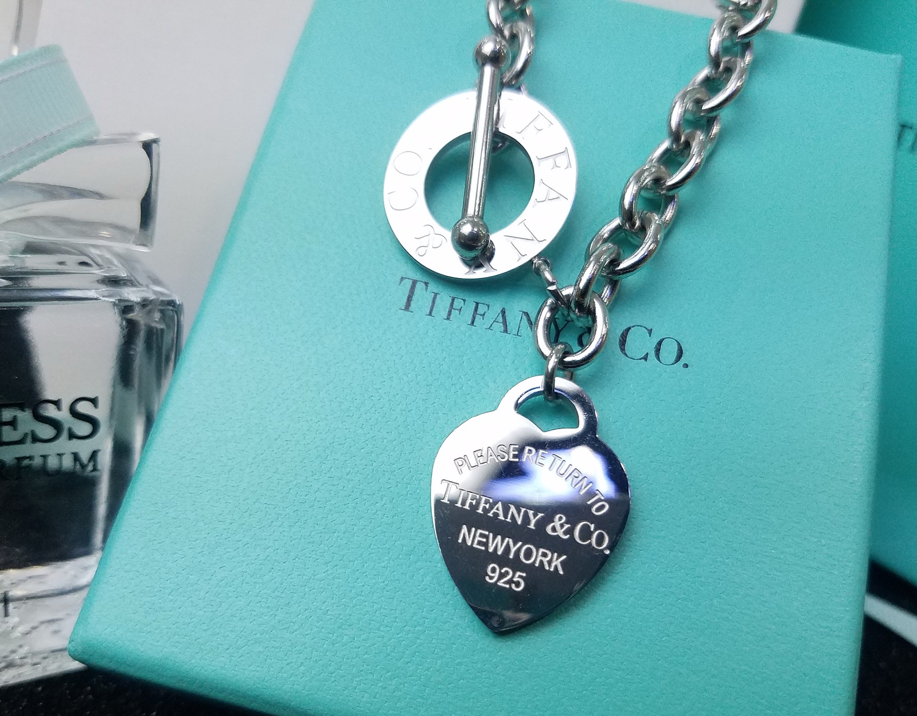 Tiffany & Co. Tiffany & Co 蒂芙尼粗链前扣心桃手链