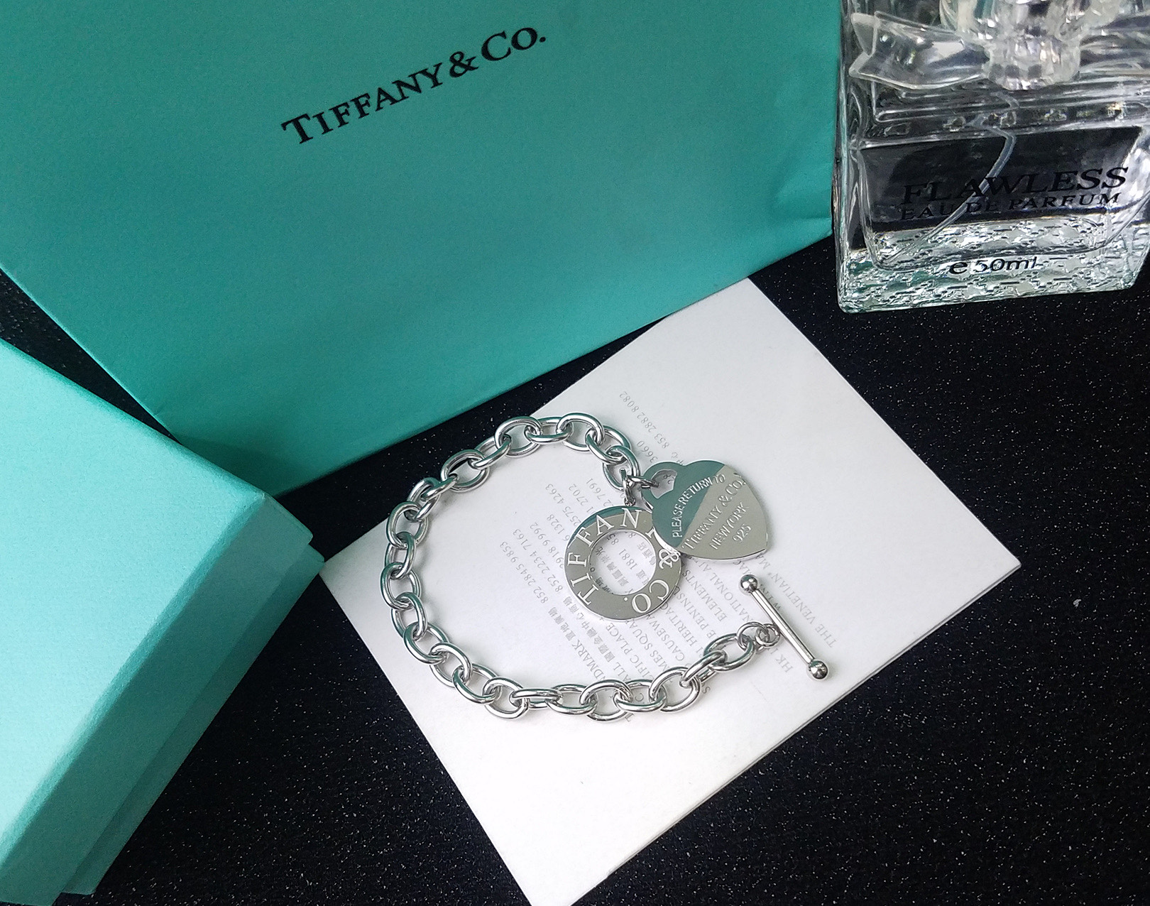 Tiffany & Co. Tiffany & Co 蒂芙尼粗链前扣心桃手链