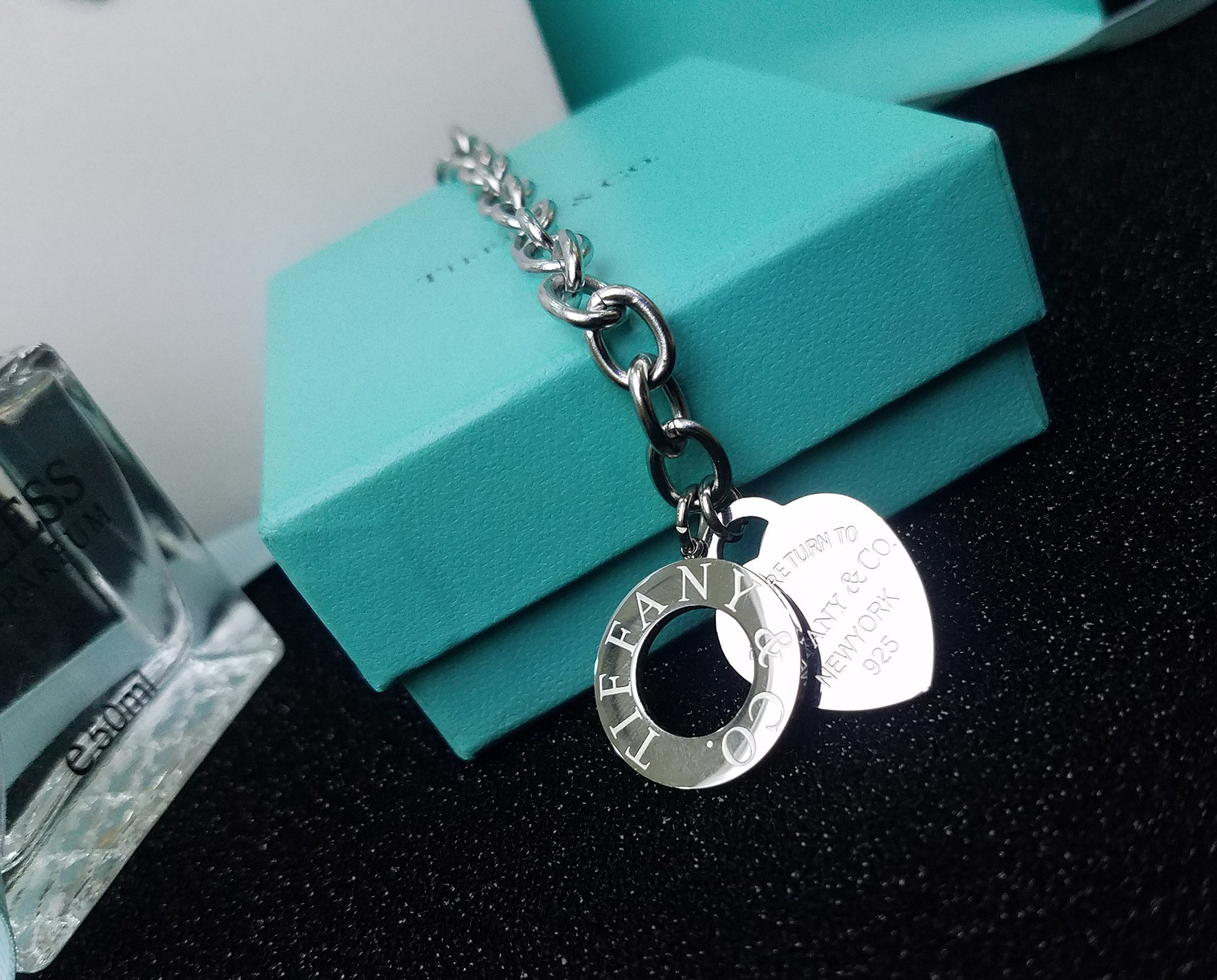 Tiffany & Co. Tiffany & Co 蒂芙尼粗链前扣心桃手链