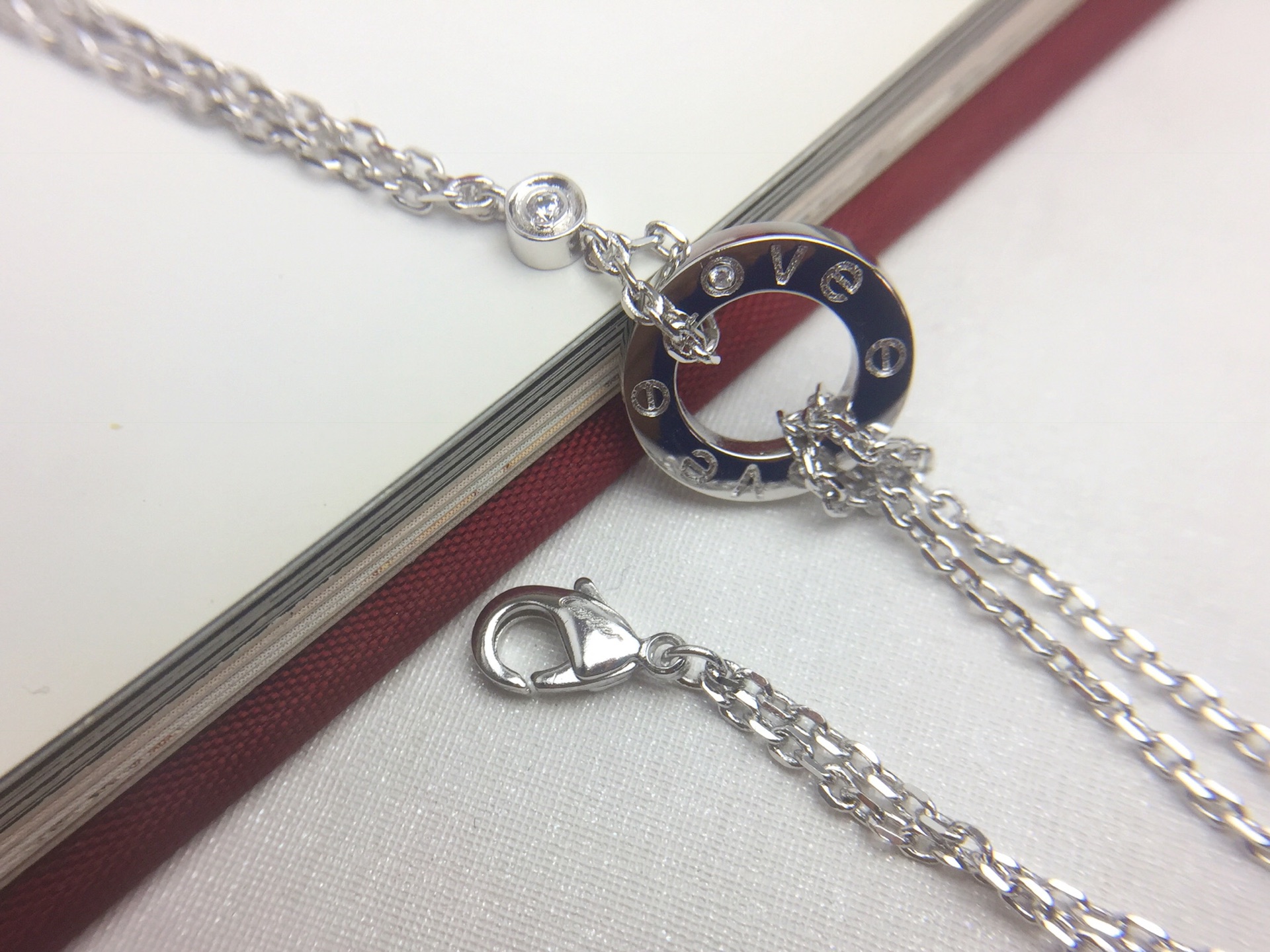 Cartier Cartier卡地亚 LOVE小圆环双层手链 订做～媲美真品 高端亚金电镀18k金工艺