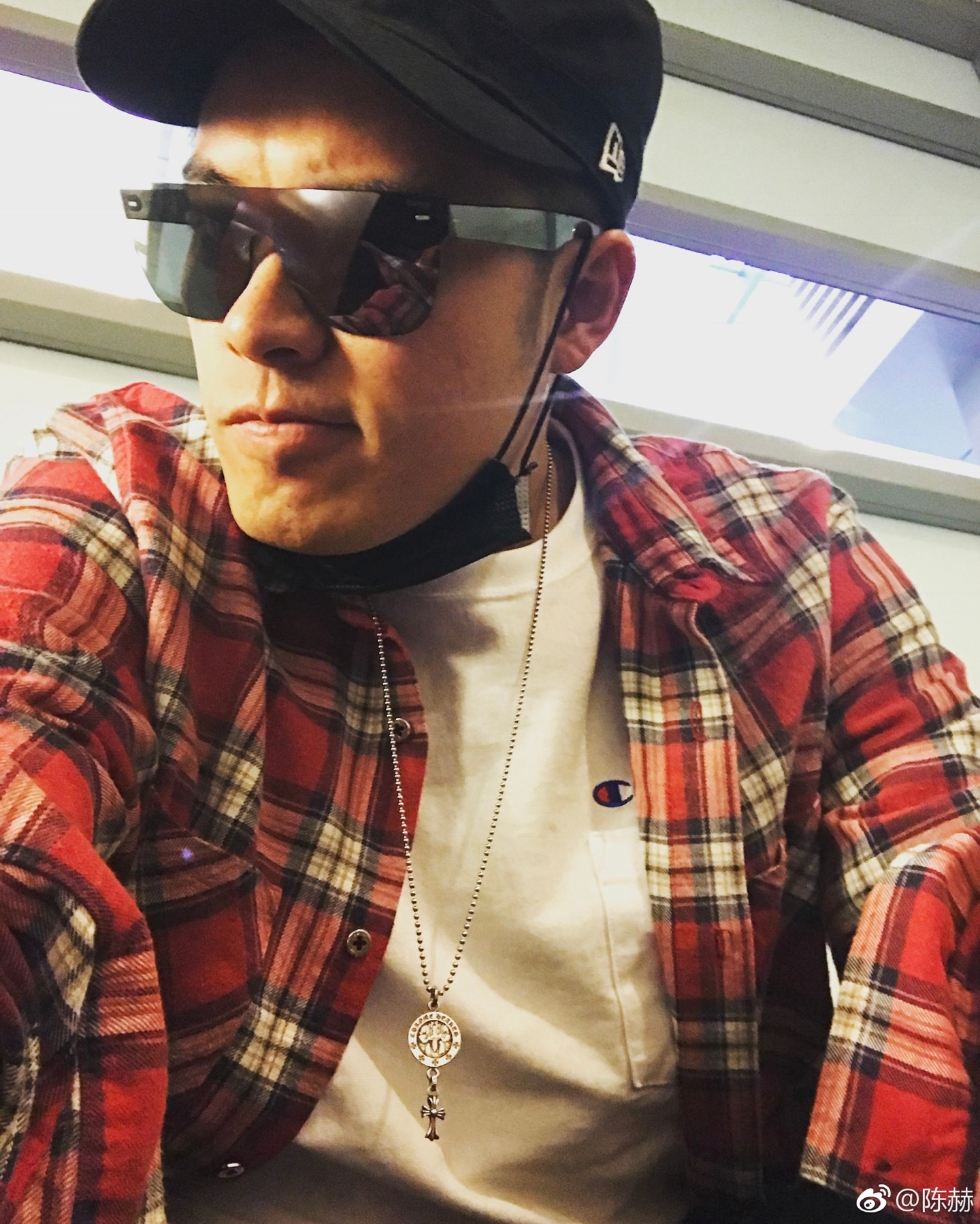 Chrome He@rts 克罗心钱币吊十字架项链[色]～世界顶级潮牌～古典钱币造型搭配克罗心经典十字架