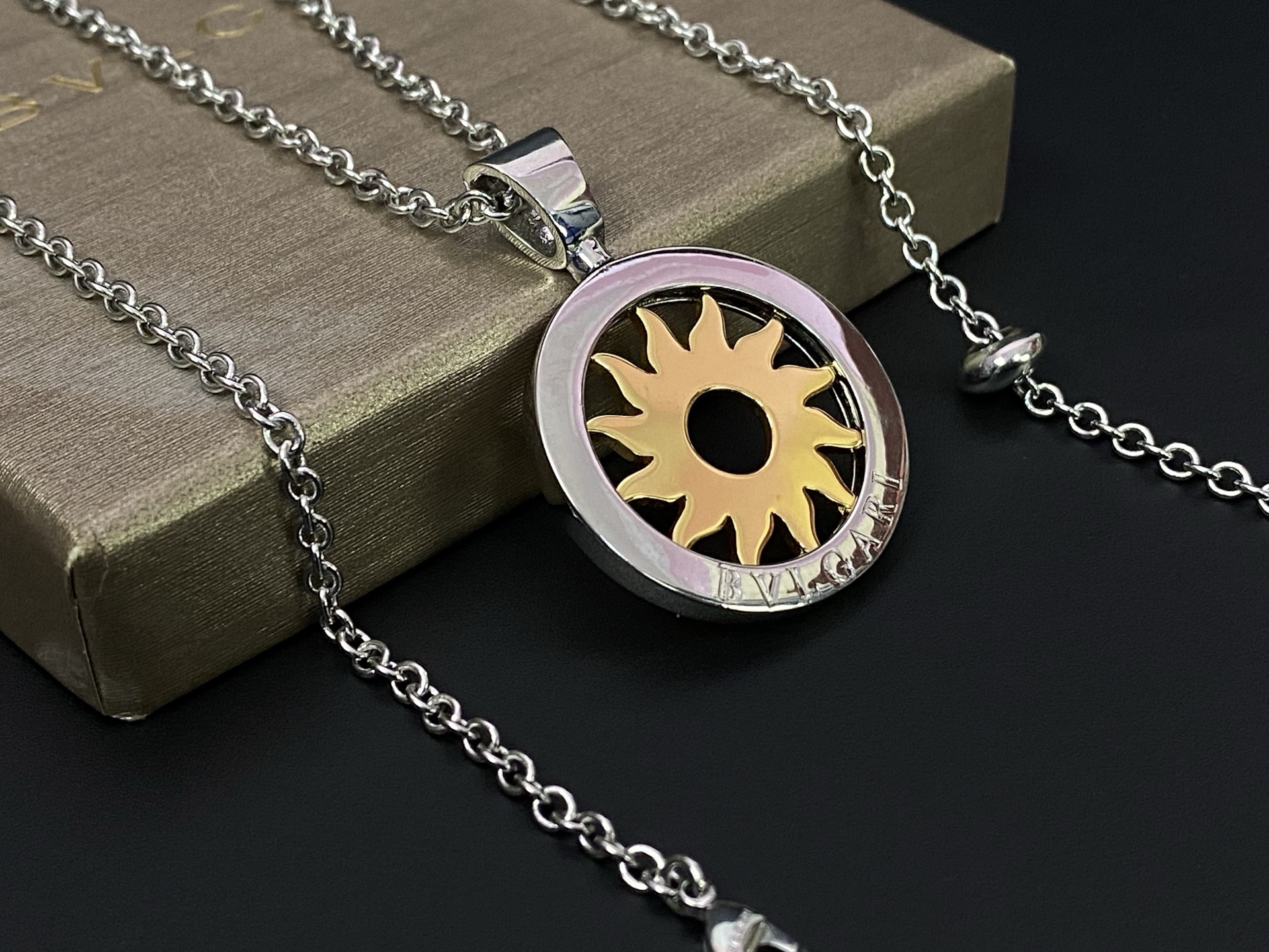 Bvlgari BVLGARI宝格丽 旋转太阳项链