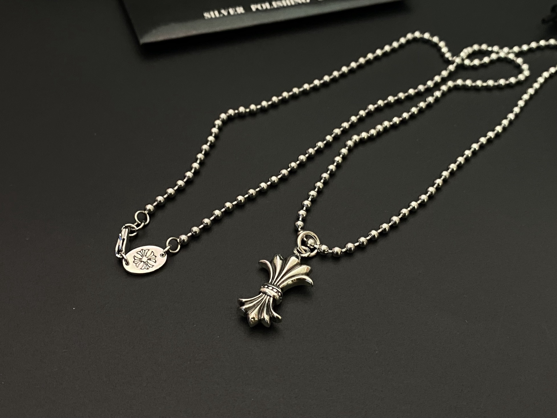 Chrome Hearts 克罗心小军花项链 链长70厘米
