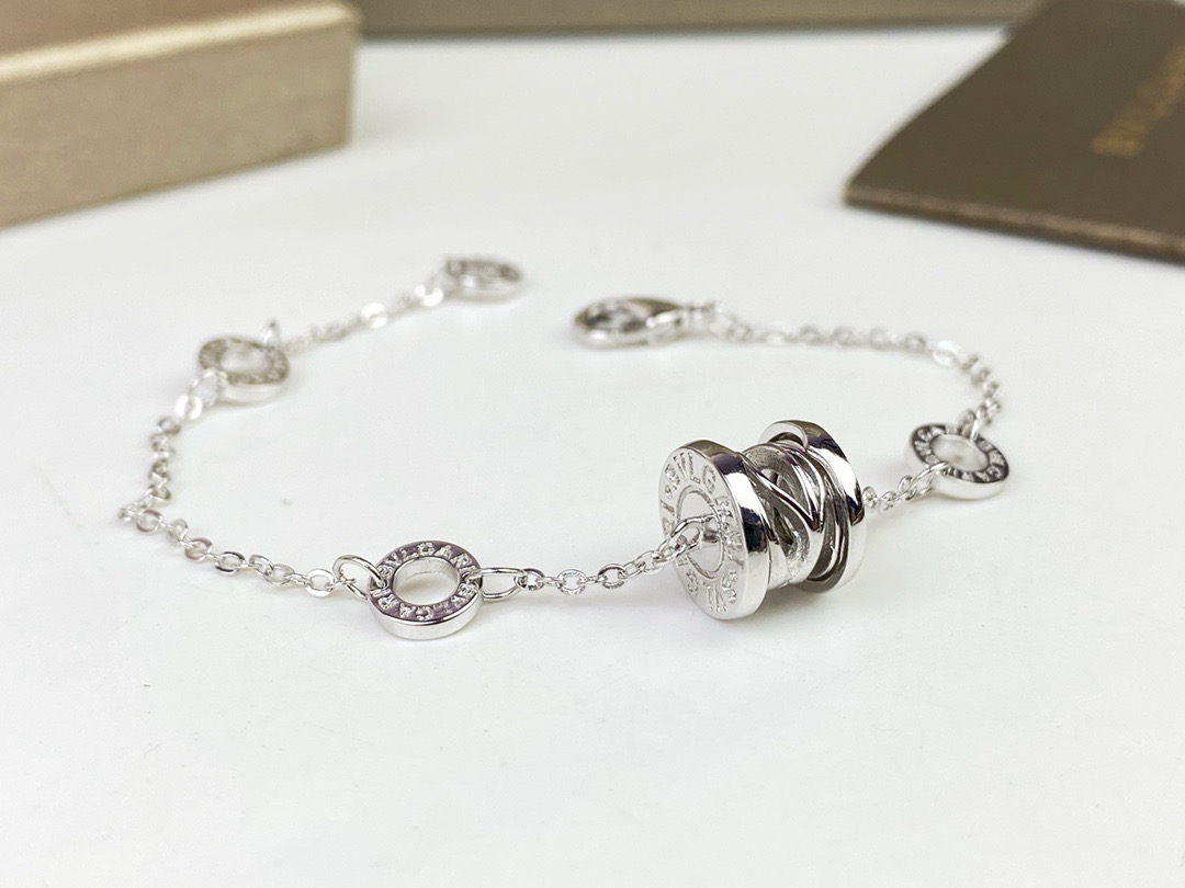 Bvlgari 宝格丽BVLGARI镂空手链 玫瑰金/白金色
