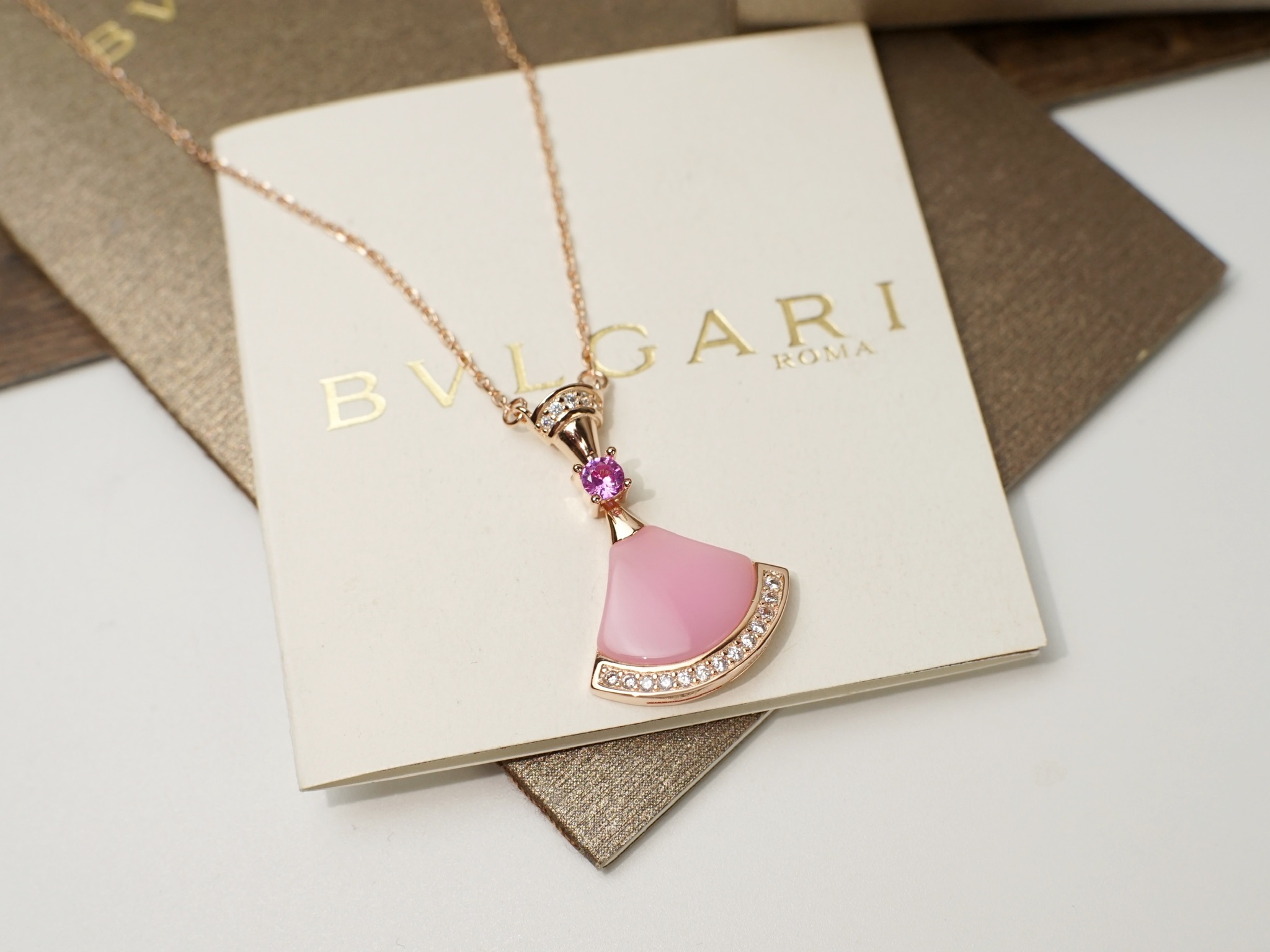 Bvlgari BVLGARI 宝格丽 七夕节同款粉色小裙子
