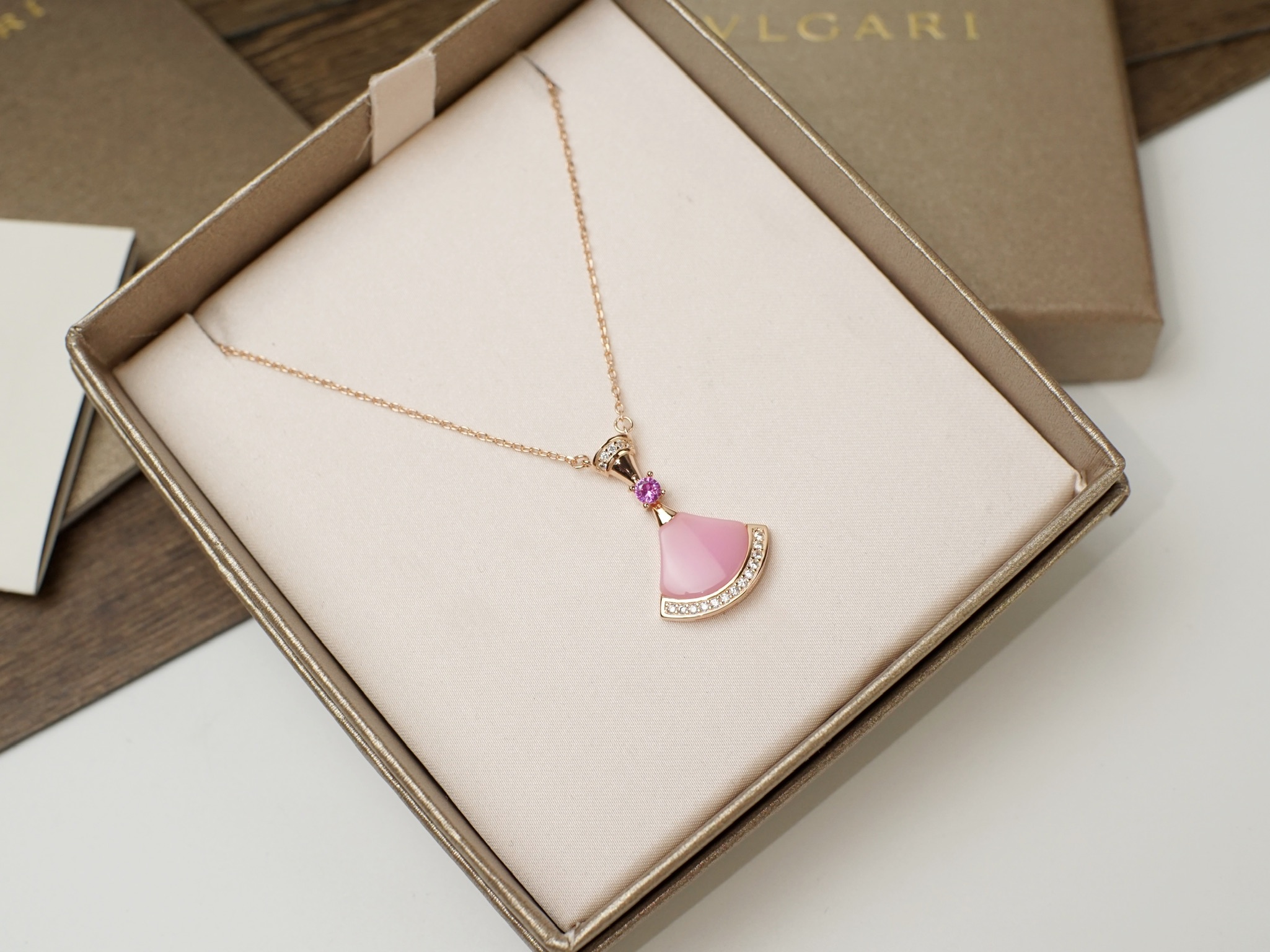 Bvlgari BVLGARI 宝格丽 七夕节同款粉色小裙子