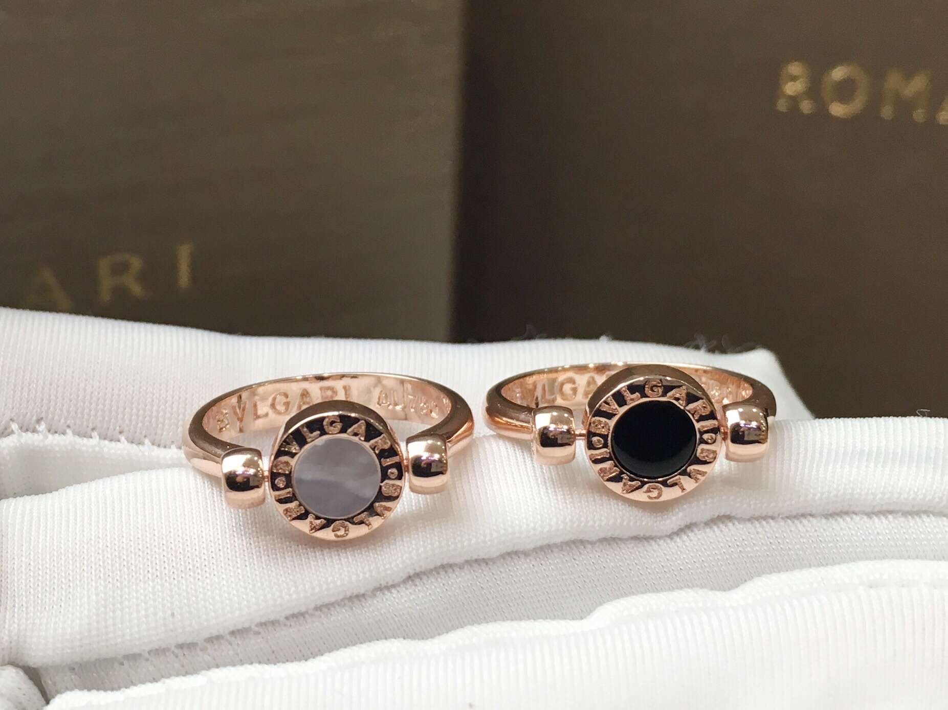 Bvlgari BVLGARI宝格丽 双面翻戒指