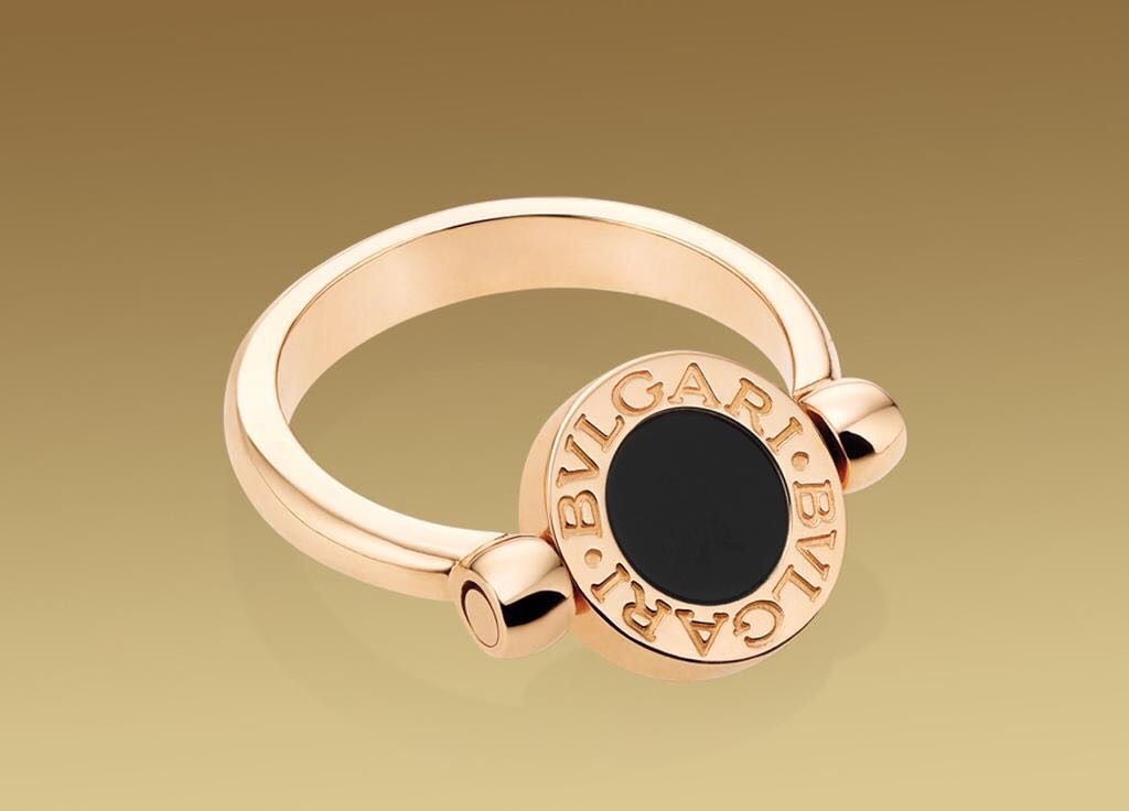 Bvlgari BVLGARI宝格丽 双面翻戒指