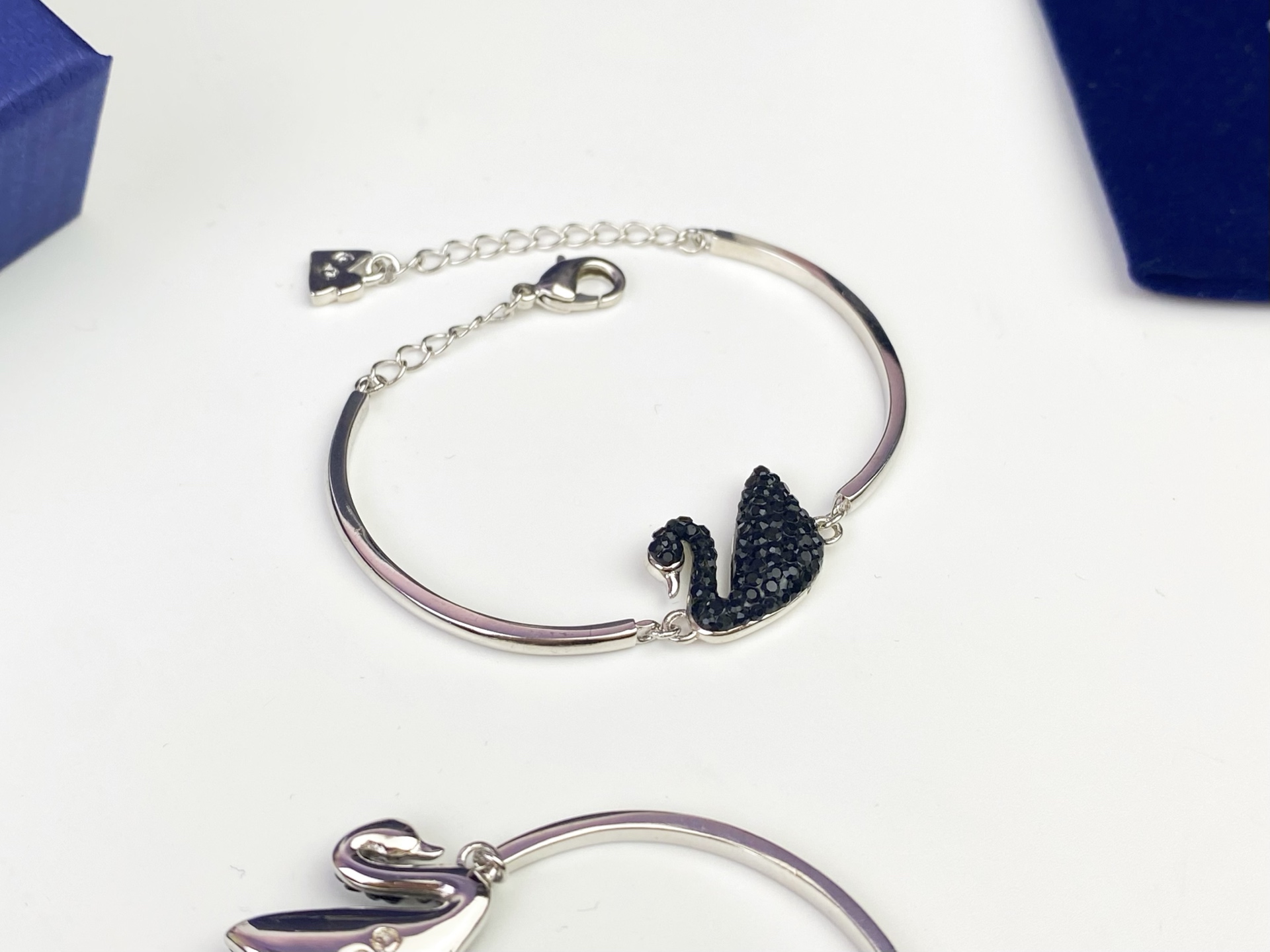 #施华洛世奇#SWAROVSKI 💥黑天鹅手链
