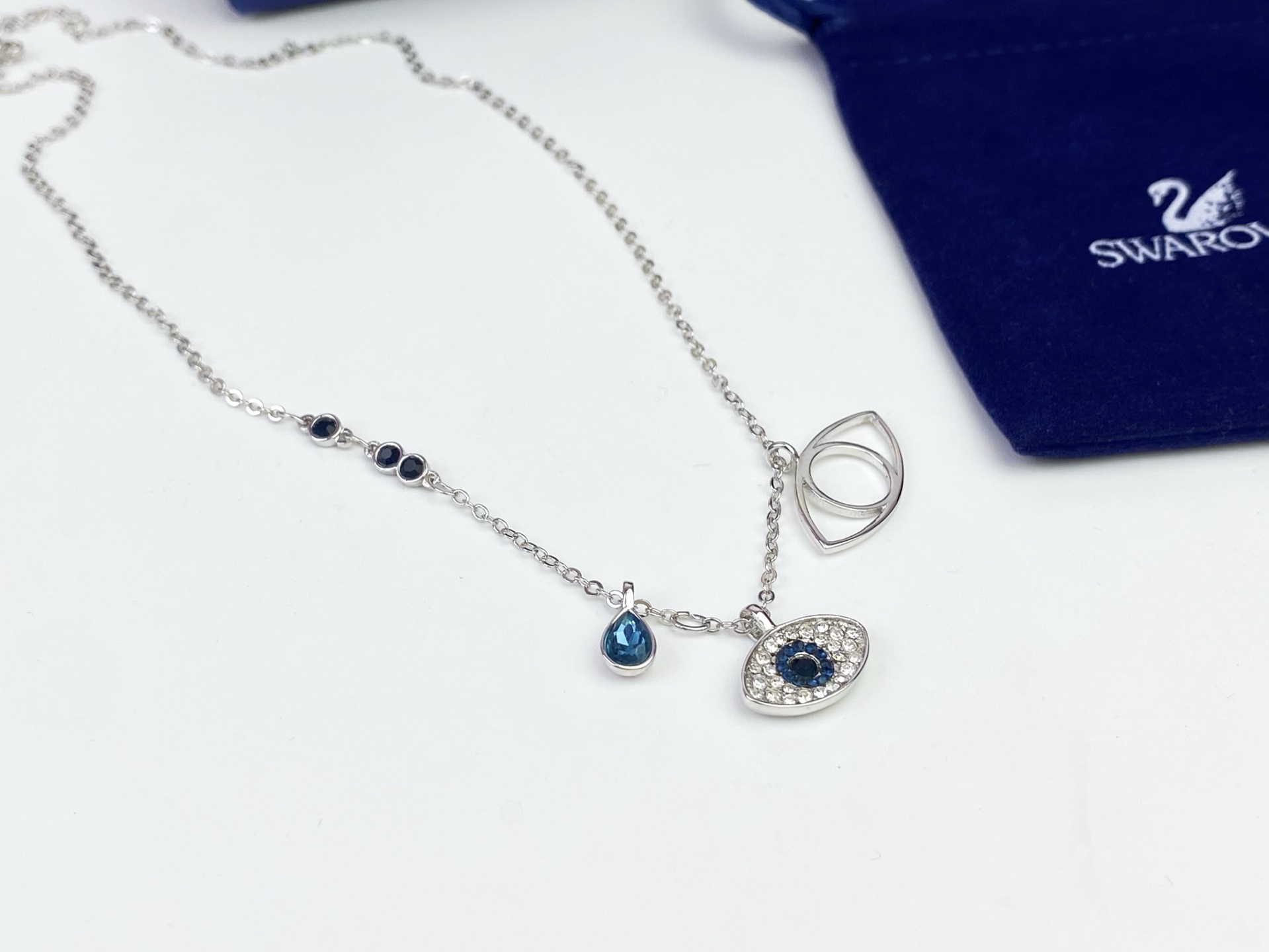 施华洛世奇👻恶魔之眼项链❄️SWAROVSKI❄️💝