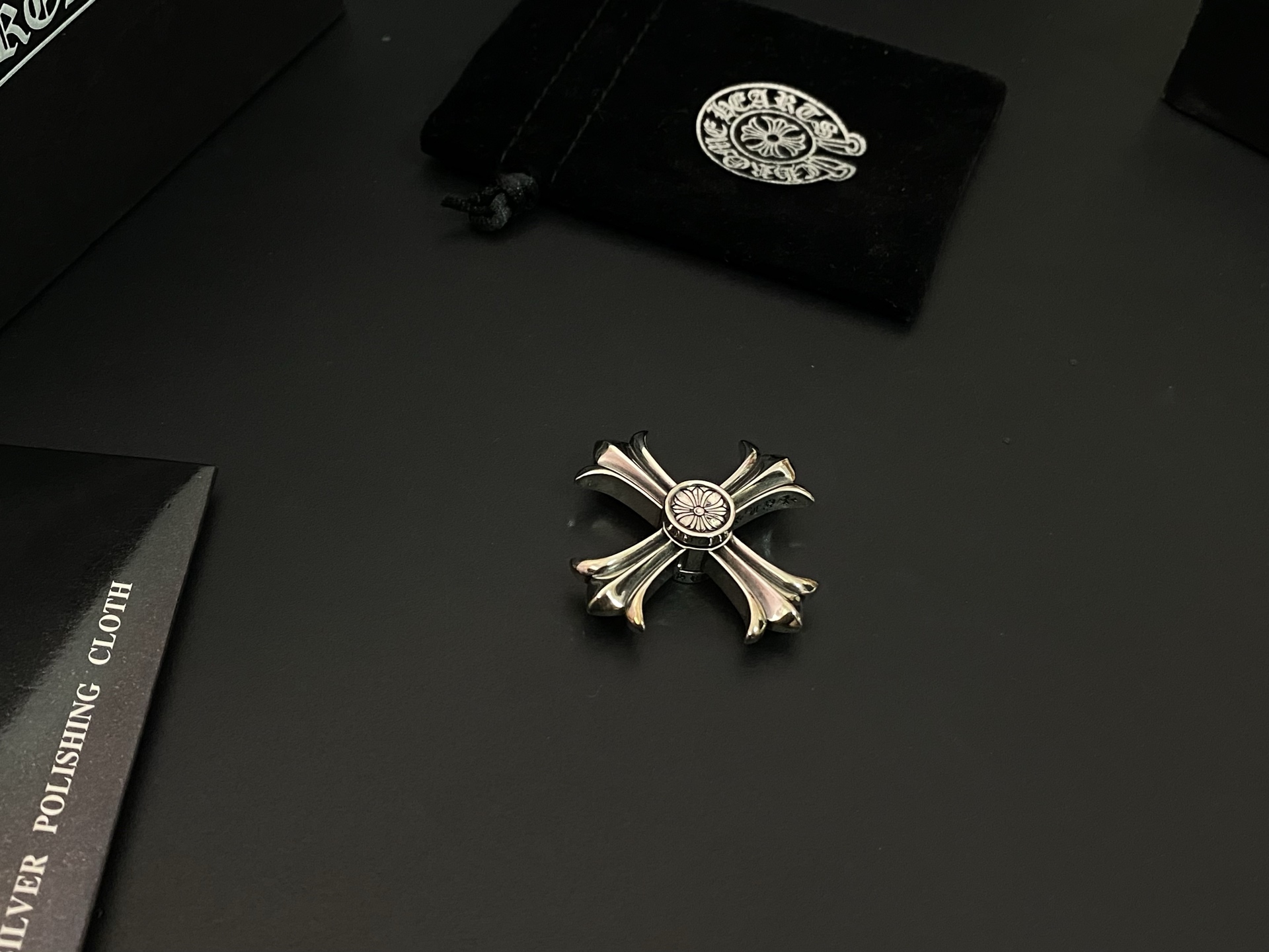 ✝️Chrome Hearts 克罗心十字架指尖陀螺🌪减压神器 👍🏻原创设计 成人减压指尖强力螺旋 静音