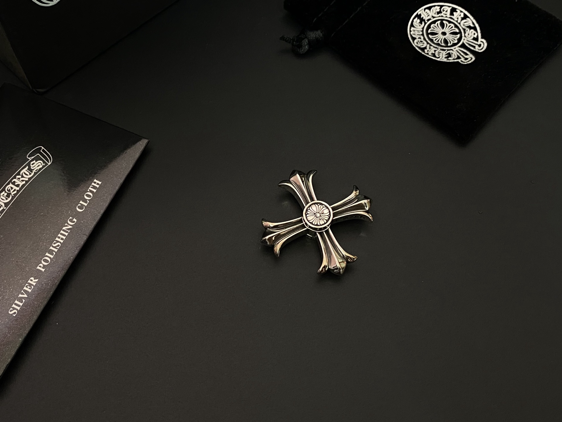 ✝️Chrome Hearts 克罗心十字架指尖陀螺🌪减压神器 👍🏻原创设计 成人减压指尖强力螺旋 静音