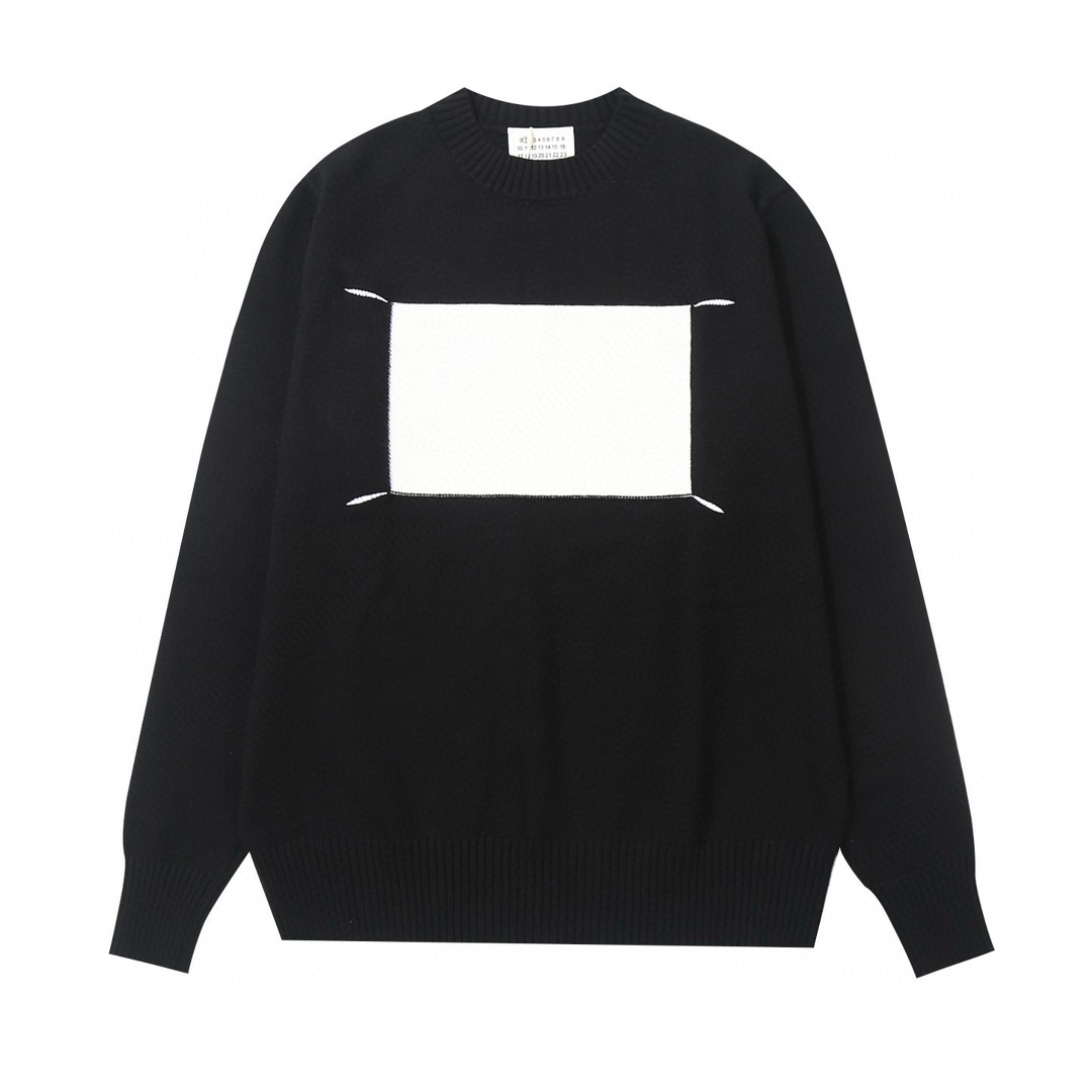 1: 1 réplique en gros
 Maison Margiela Vêtements Sweatshirts Noir Tricot