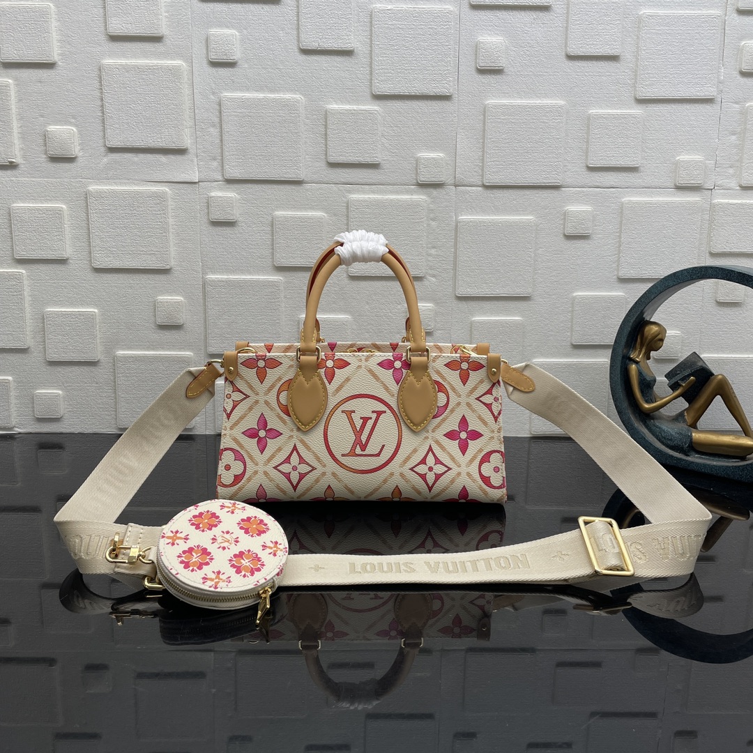 Louis Vuitton LV Onthego Bon marché
 Sacs À Main Acheter 2024 réplique
 Couleur rose Toile Circle M25318