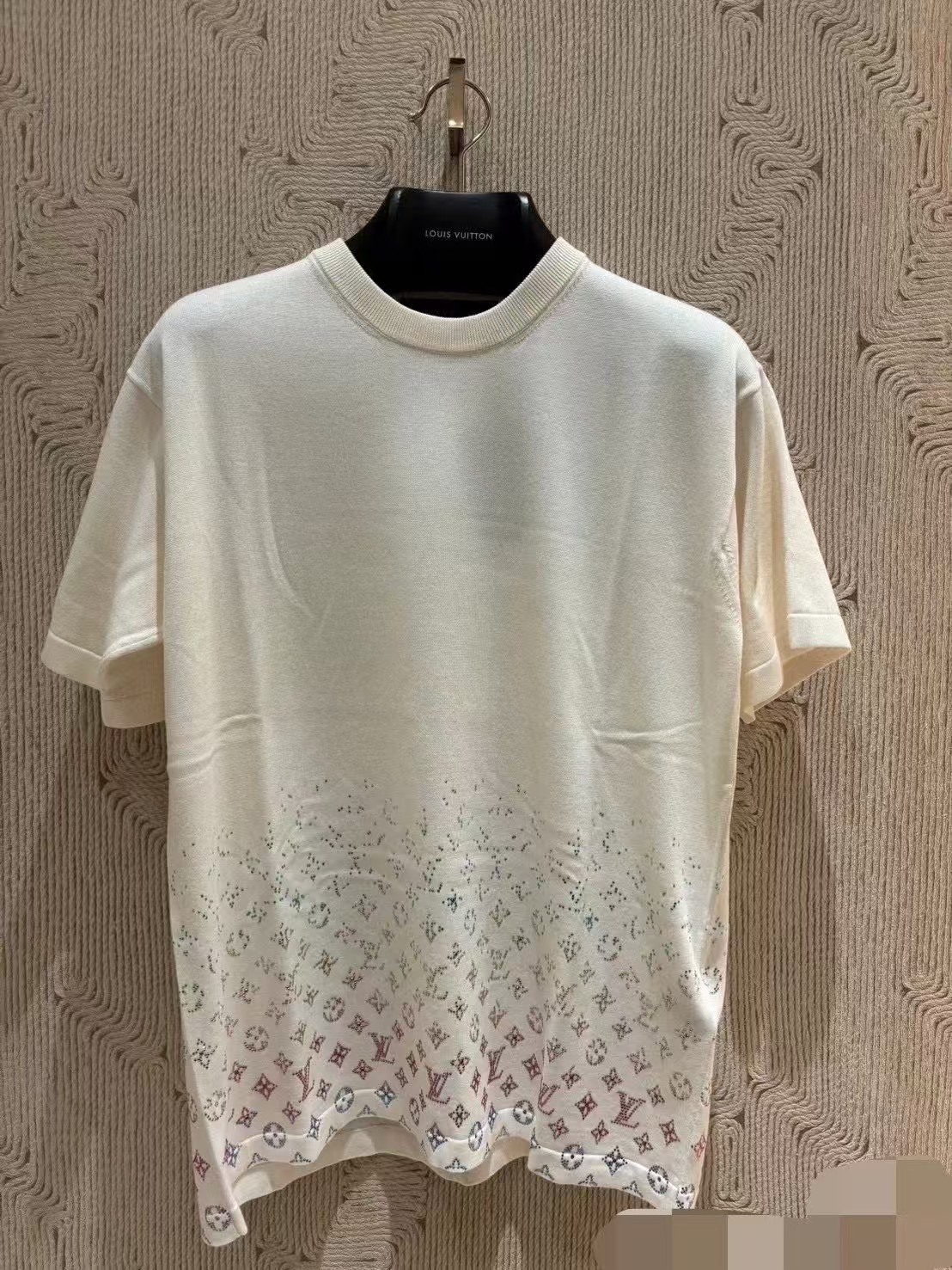 Louis Vuitton Crystal Jersey Tee - Crew Neck, Short Sleeve, Unisex Design 5 i1743341715276 1428 0 4