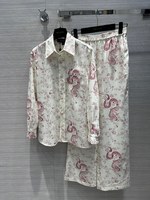 Sell High Quality
 Louis Vuitton Clothing Pajamas Wholesale China
 Printing Spring Collection Wide Leg