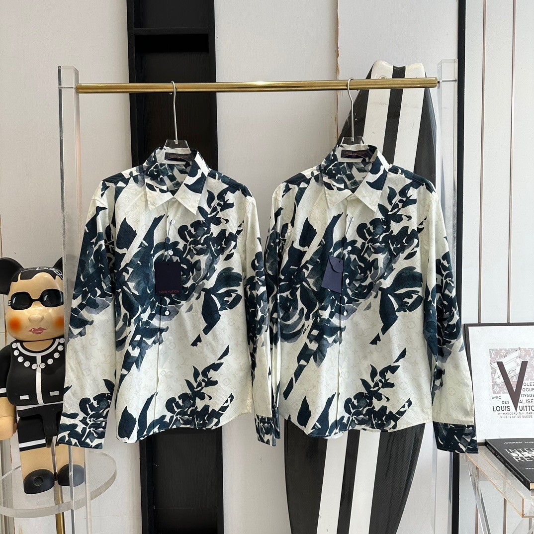 Louis Vuitton Clothing Shirts & Blouses Printing Unisex