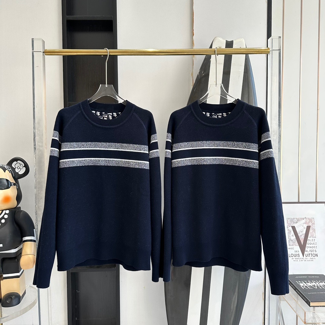High Quality Replica
 Dior Clothing Sweatshirts Luxury Shop
 Women Cashmere Wool