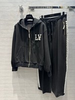 Louis Vuitton Clothing Coats & Jackets Two Piece Outfits & Matching Sets Cotton Spring Collection Hooded Top