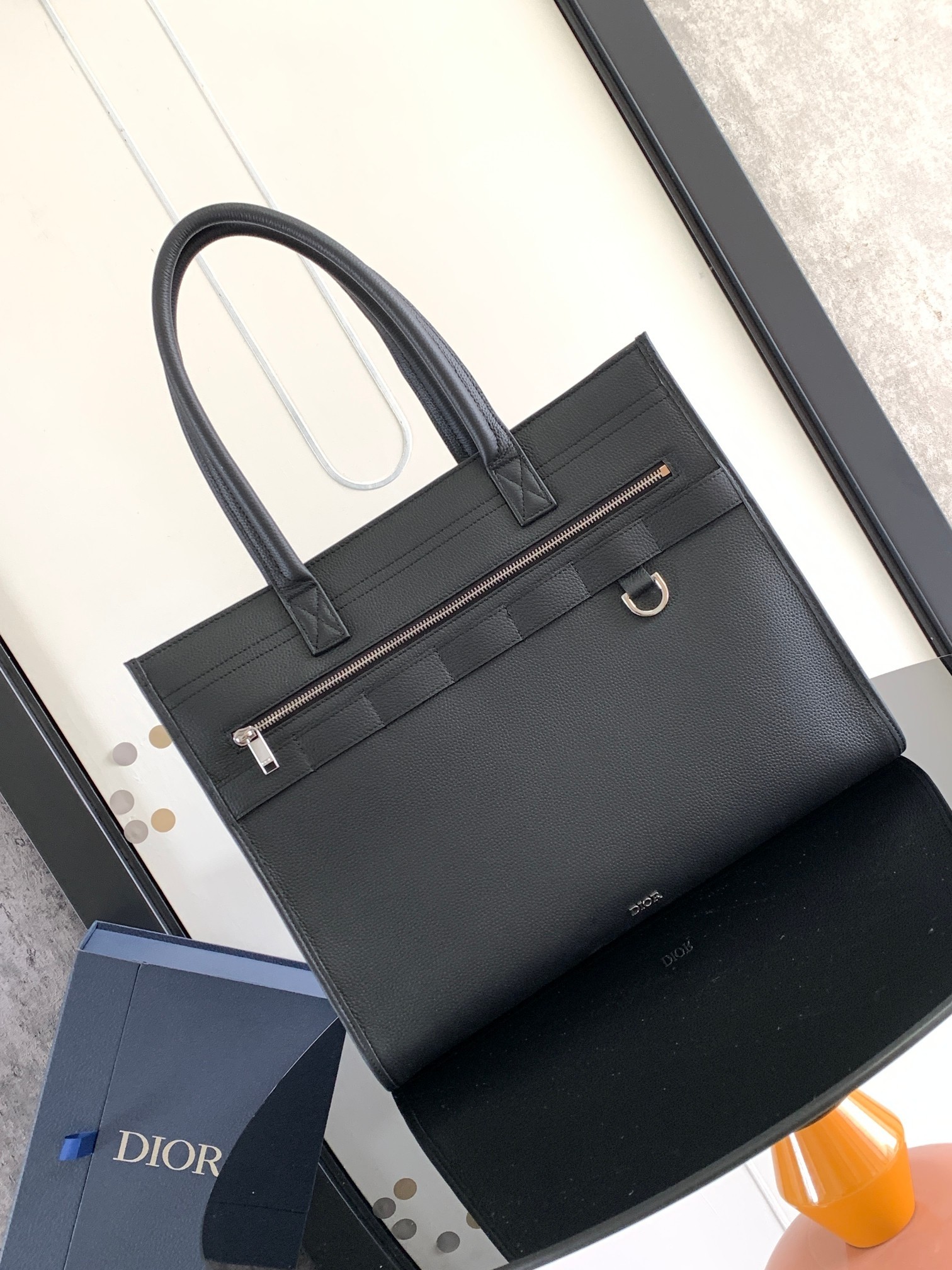 Dior Handbags Crossbody & Shoulder Bags Black Unisex Cowhide Fall Collection
