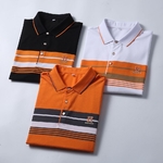 Hermes Clothing Polo T-Shirt Sewing Fashion Short Sleeve