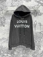 Louis Vuitton Clothing Dresses Skirts Sweatshirts Printing Spring/Summer Collection Vintage Hooded Top
