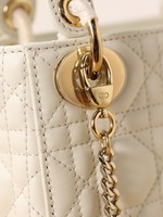 Dior Lady Handbags Crossbody & Shoulder Bags Gold Hardware Sheepskin