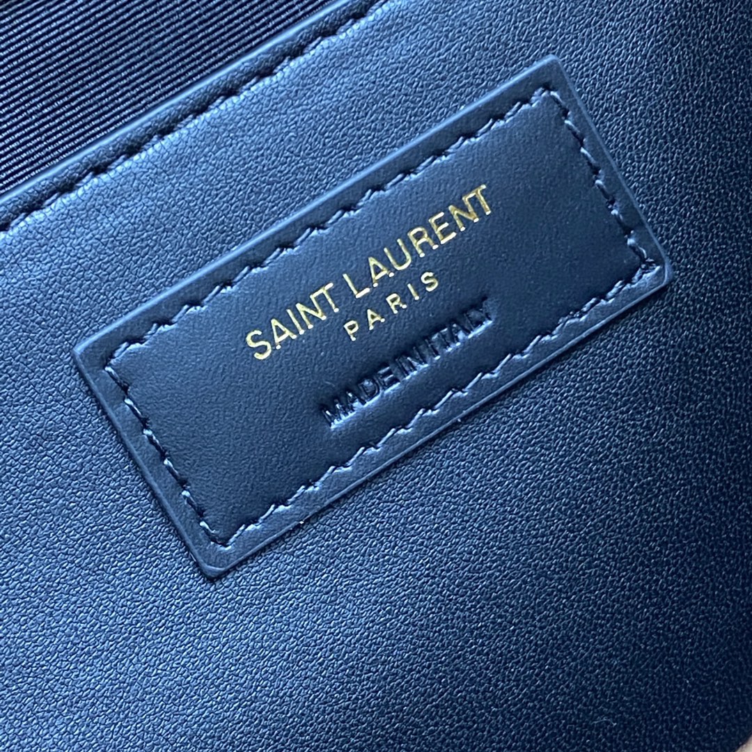 Saint Laurent 油蜡棕色/古金 NIKI～22cm 爆裂纹 超多明星 同款