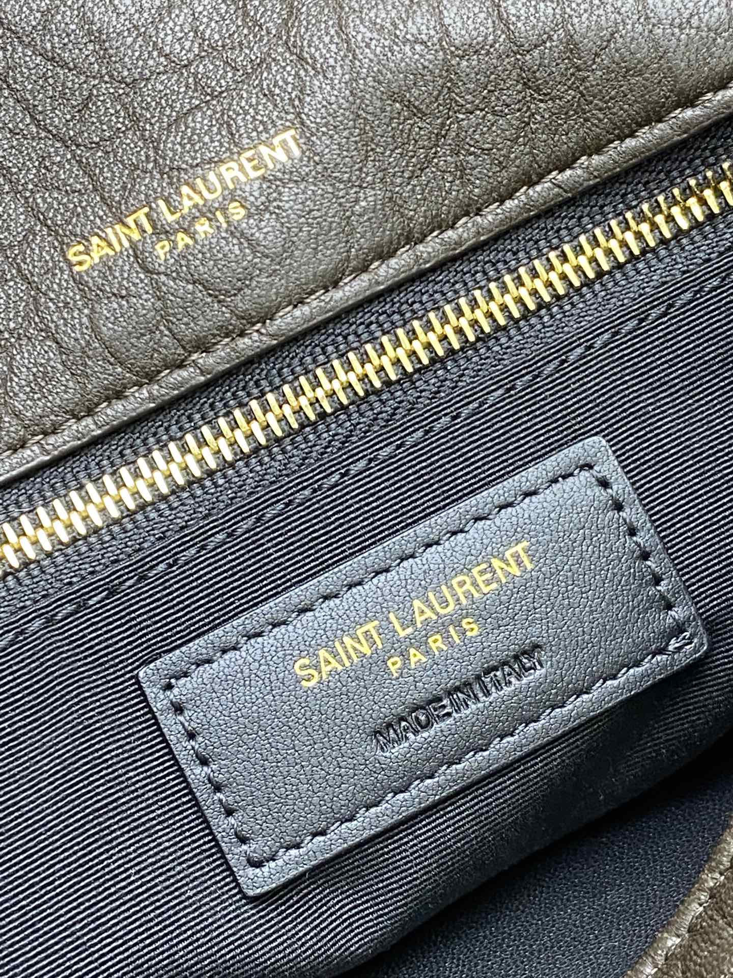 Saint Laurent Niki Leather Shoulder Bag with Gold Hardware 10 i1724668003 3016 0