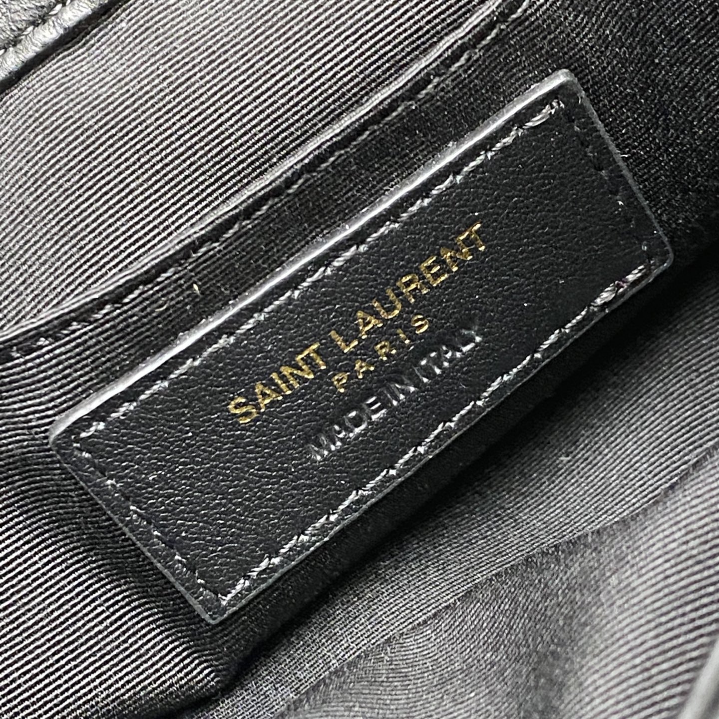 Saint Laurent Mini Niki Black Leather Shoulder Bag with Gold Hardware 10 i1742742353644 7240 0 8
