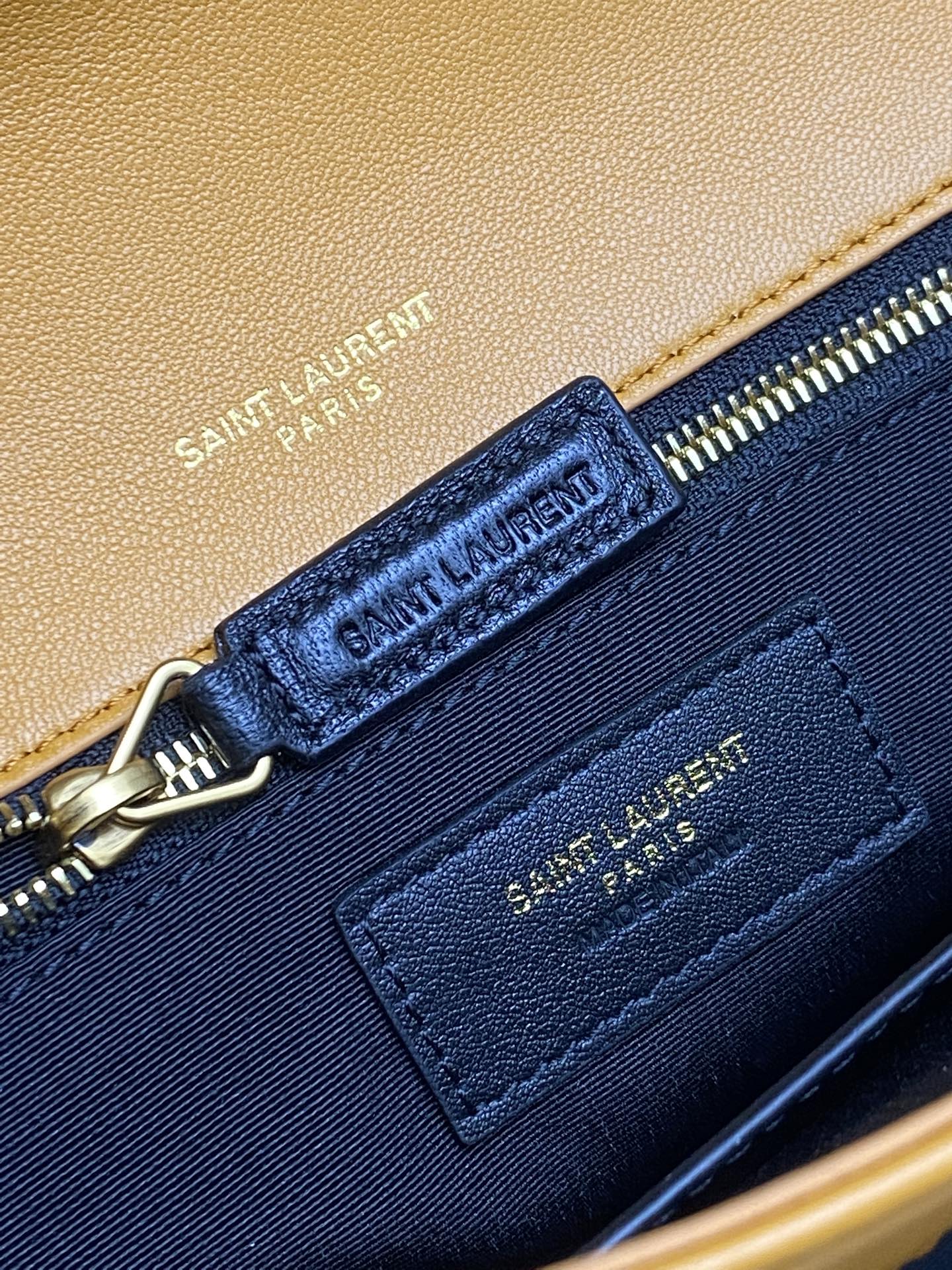 Saint Laurent Niki Medium YSL Chain Bag in Yellow Leather 9 i1743174606625 99 0 8