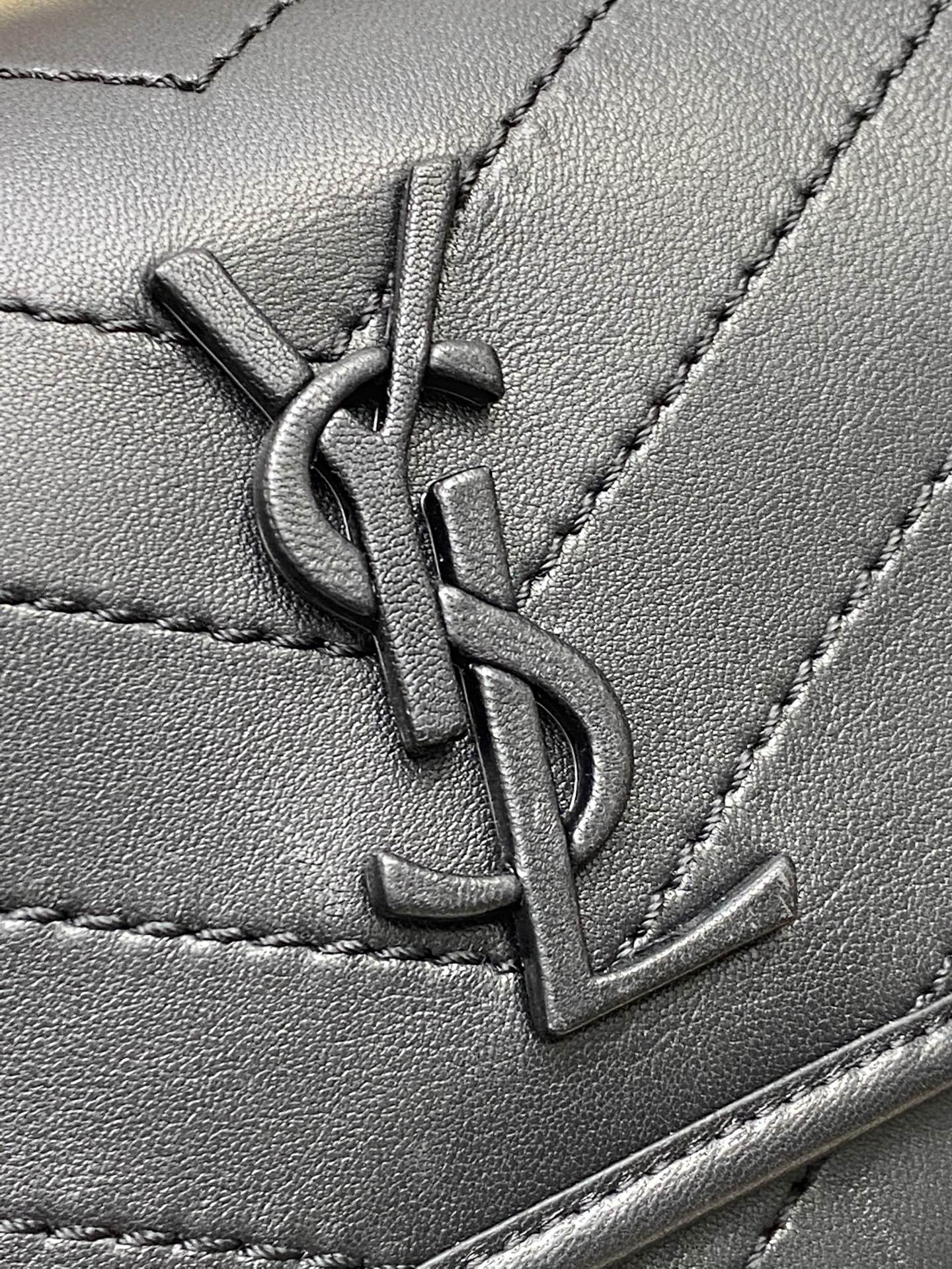 Saint Laurent Niki Medium Black Leather Shoulder Bag, 28cm 5 i1743174971100 7782 0 4