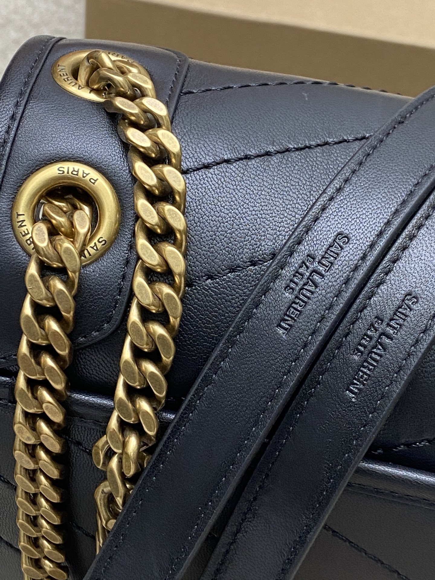 Saint Laurent Niki Medium Black Leather Shoulder Bag, 28cm 6 i1743174972303 4226 0 5