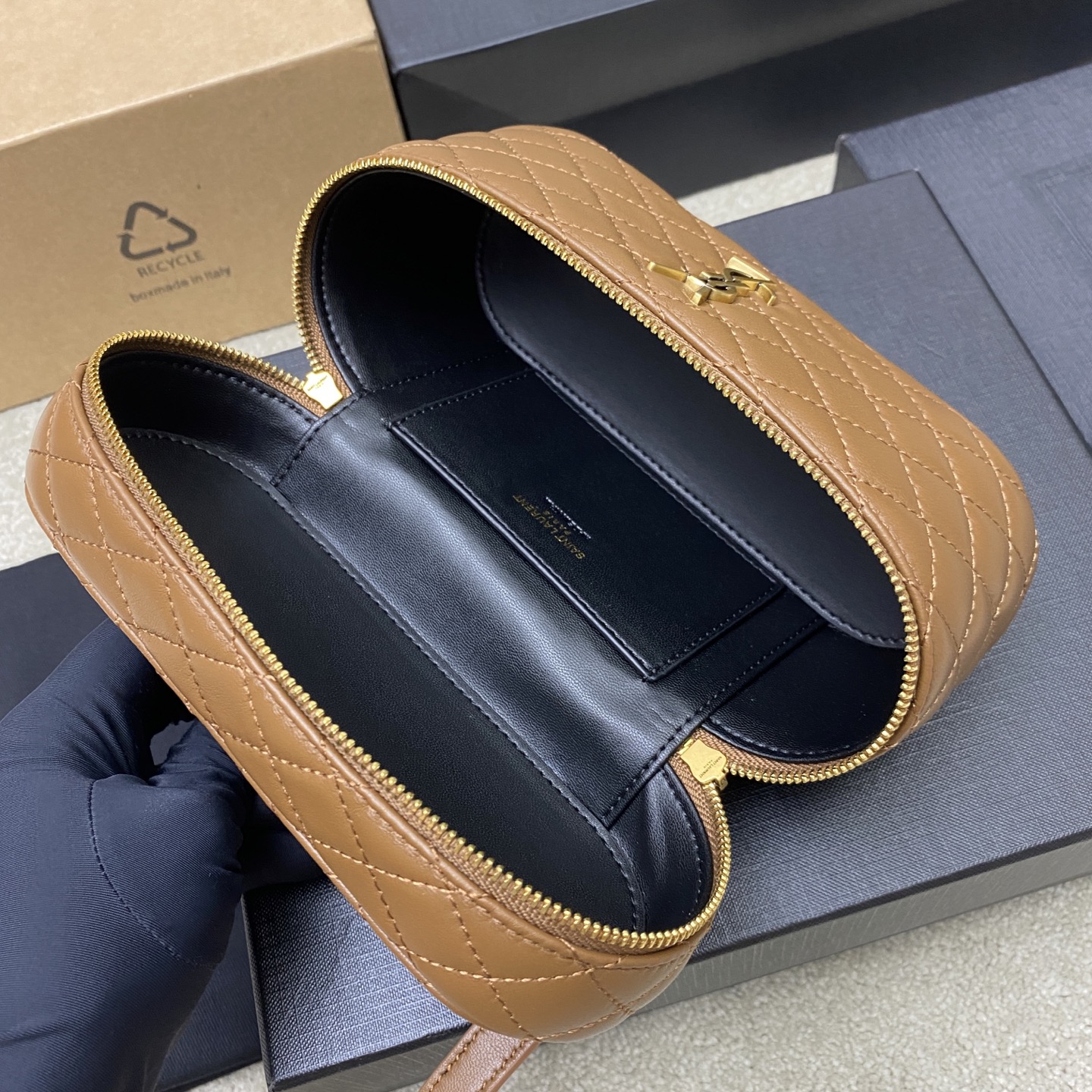 高級ブランド ミニ羊皮革手拿包 - 多機能デザイン&エレガントなディテール