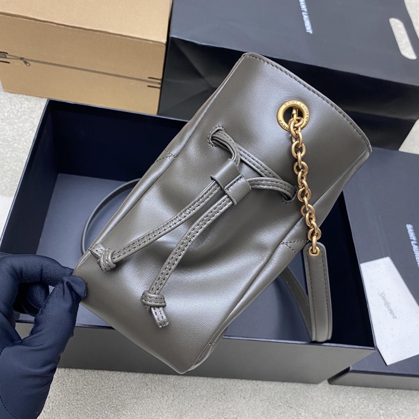 Givenchy 小号绿羊皮/古金 最新斜跨福袋小号 了 福袋新尺寸好可爱 一起来种草吧 Jamie 4