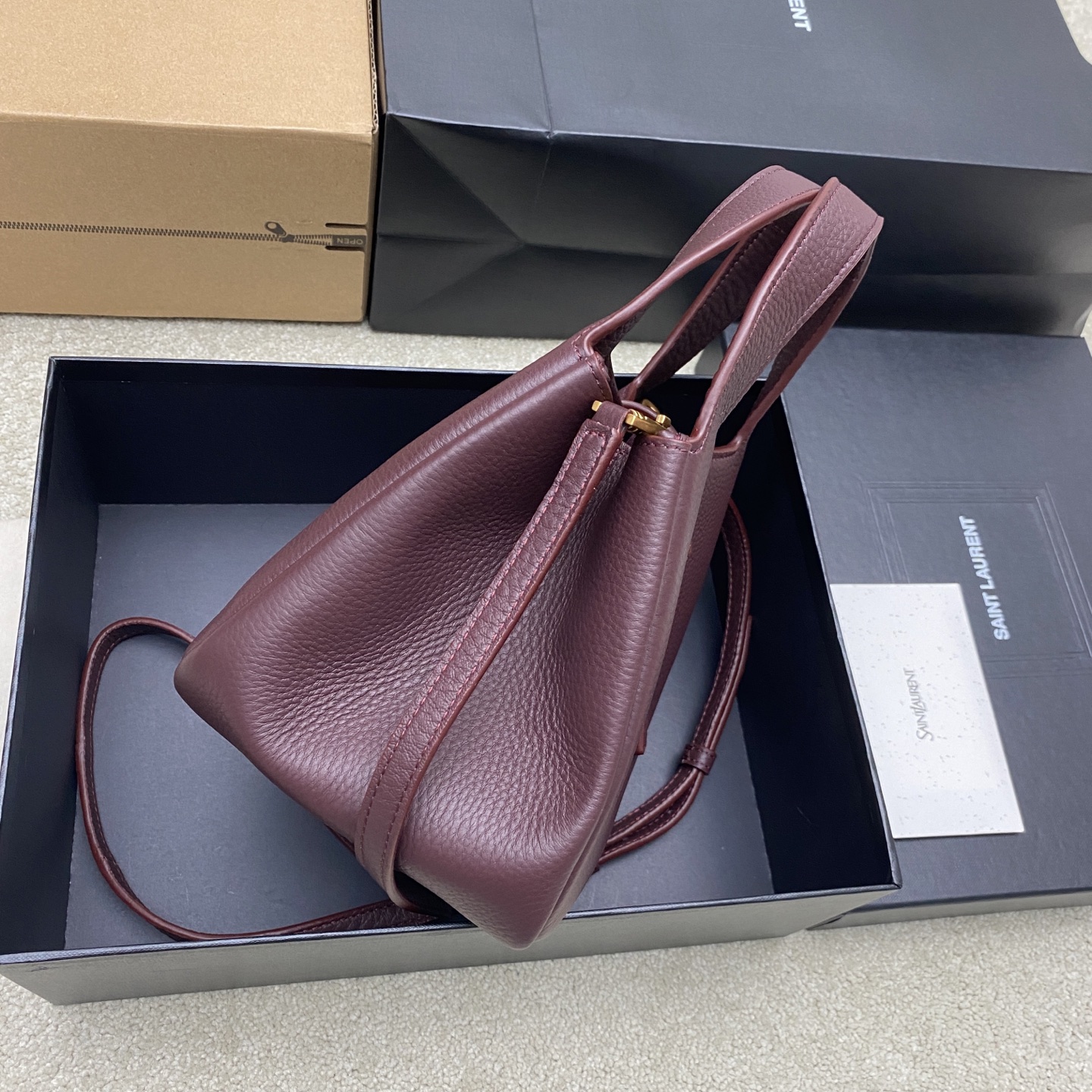 생로랑 Bea 스몰 토트백 139636 썸네일 이미지