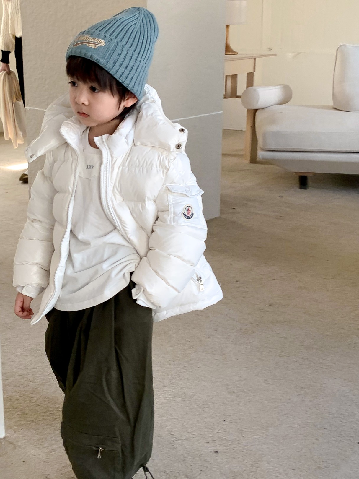 Comment trouver des répliques de boutique
 Moncler Magasin
 Manteaux & Blousons Veste En Duvet Vêtements Pour Enfants Blanc Les enfants Fille Unisexe Duvet d’oie blanche