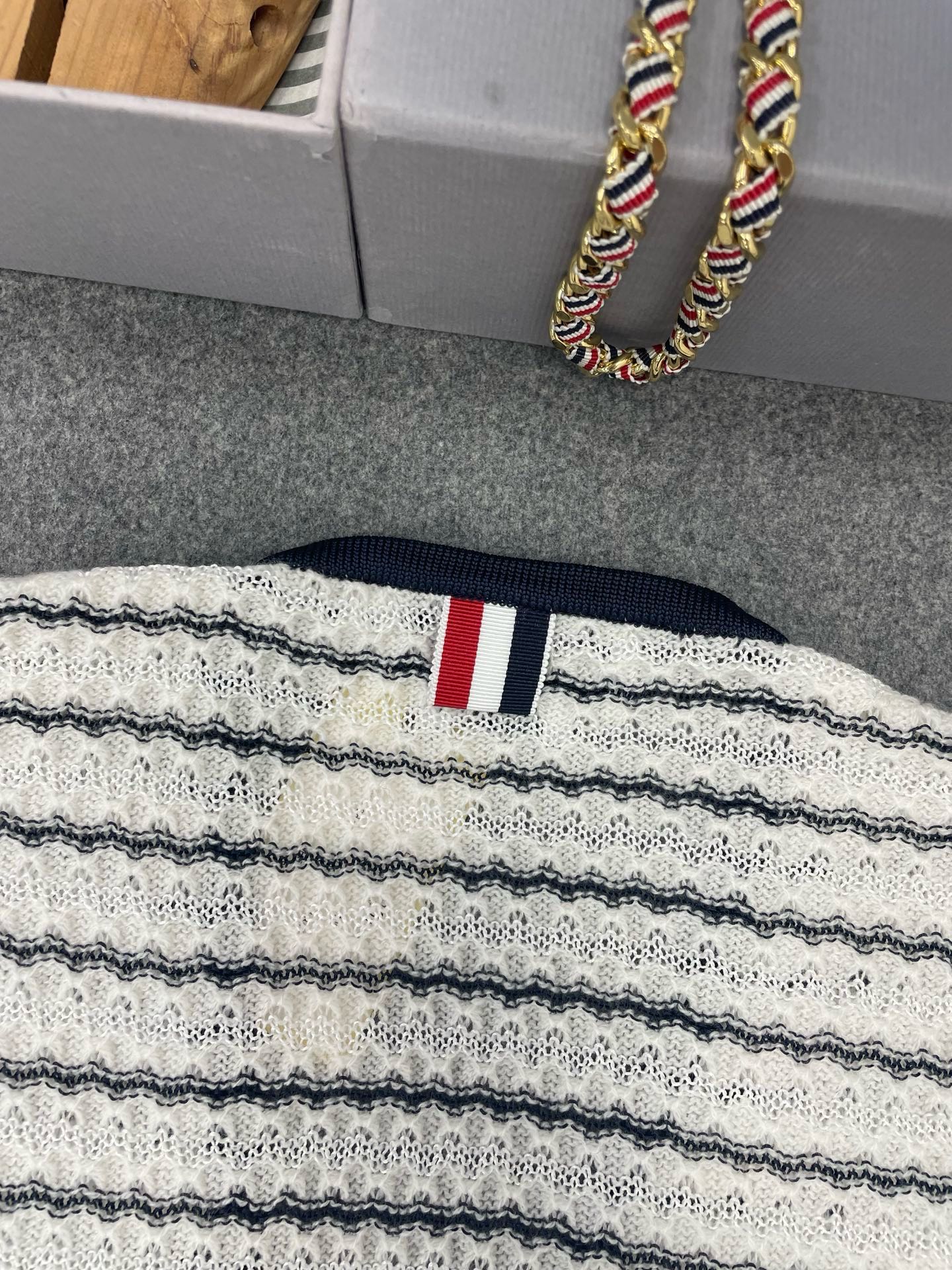 톰브라운 여성 가디건 129742 Thom Browne Cardigan 썸네일 이미지