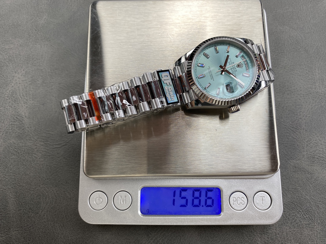 NO:157335,158G QF Counterweight Rolex Weekly Log Double Calendar 36mm Weight 158g Weight 2836 movement Weight 140g Weight 140g Weight versatile style, no peeling, can be wrapped in gold!  ,,rolex19860909158G QF 配重 劳力士 星期日志 双历36mm 重量158g装2836机芯 重量140g装机芯 男女通用款,不掉皮,可包金！,,rolex,Watch