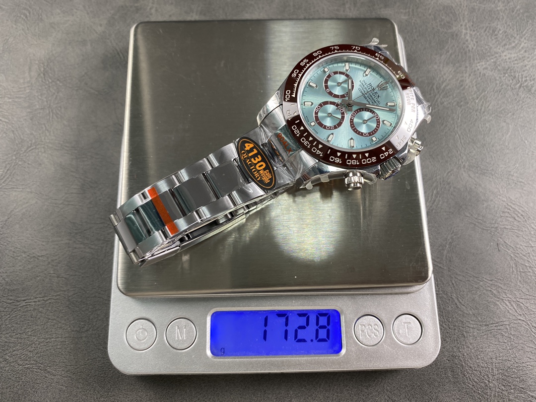 NO:157334,QF counterweight Rolex weight 172g Ditona movement 904 steel, Rolex19860909QF 配重 劳力士 重量172g 迪通拿机芯904钢,,rolex,Watch