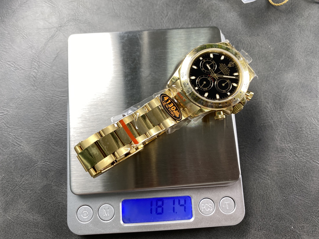 NO:157348,QF counterweight Rolex weight 180g Ditona movement 904 steel, Rolex19860909QF 配重 劳力士 重量180g 迪通拿机芯904钢,,rolex,Watch