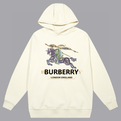 Burberry Clothing Hoodies Printing Unisex Cotton Hooded Top