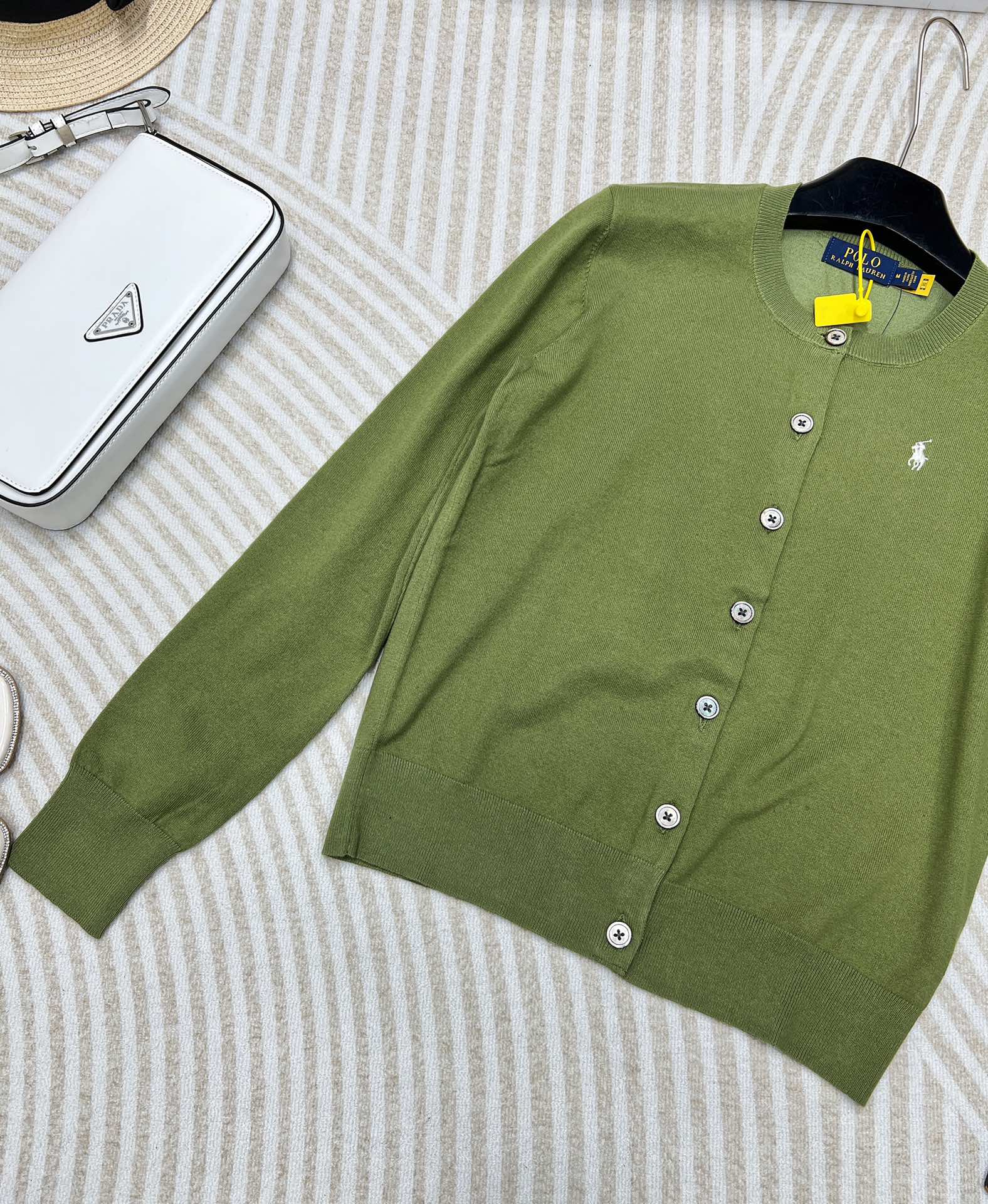 RalphLauren/拉夫劳伦经典款棉针织衫棉毛线RalphLauren拉夫劳伦Polo小标战马刺绣麻