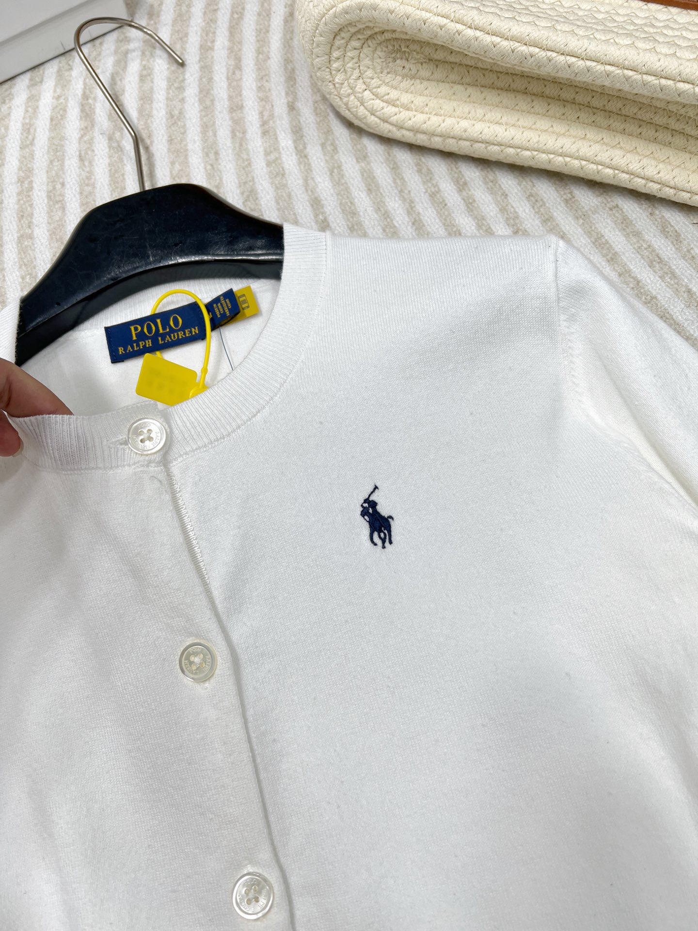 RalphLauren/拉夫劳伦经典款棉针织衫棉毛线RalphLauren拉夫劳伦Polo小标战马刺绣麻