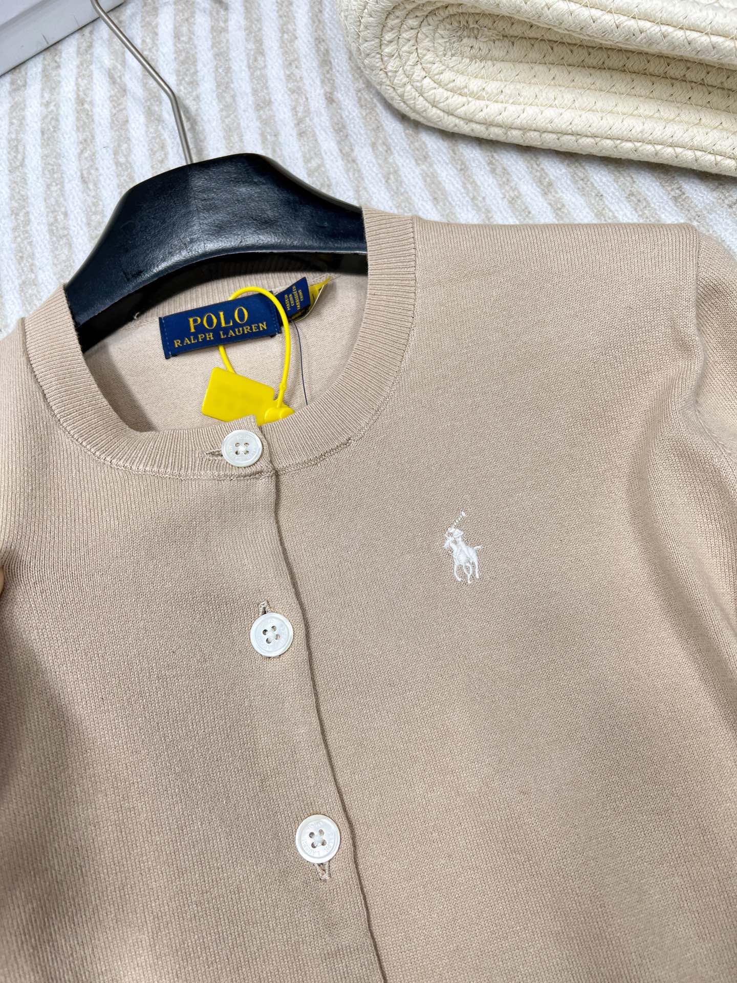 RalphLauren/拉夫劳伦经典款棉针织衫棉毛线RalphLauren拉夫劳伦Polo小标战马刺绣麻