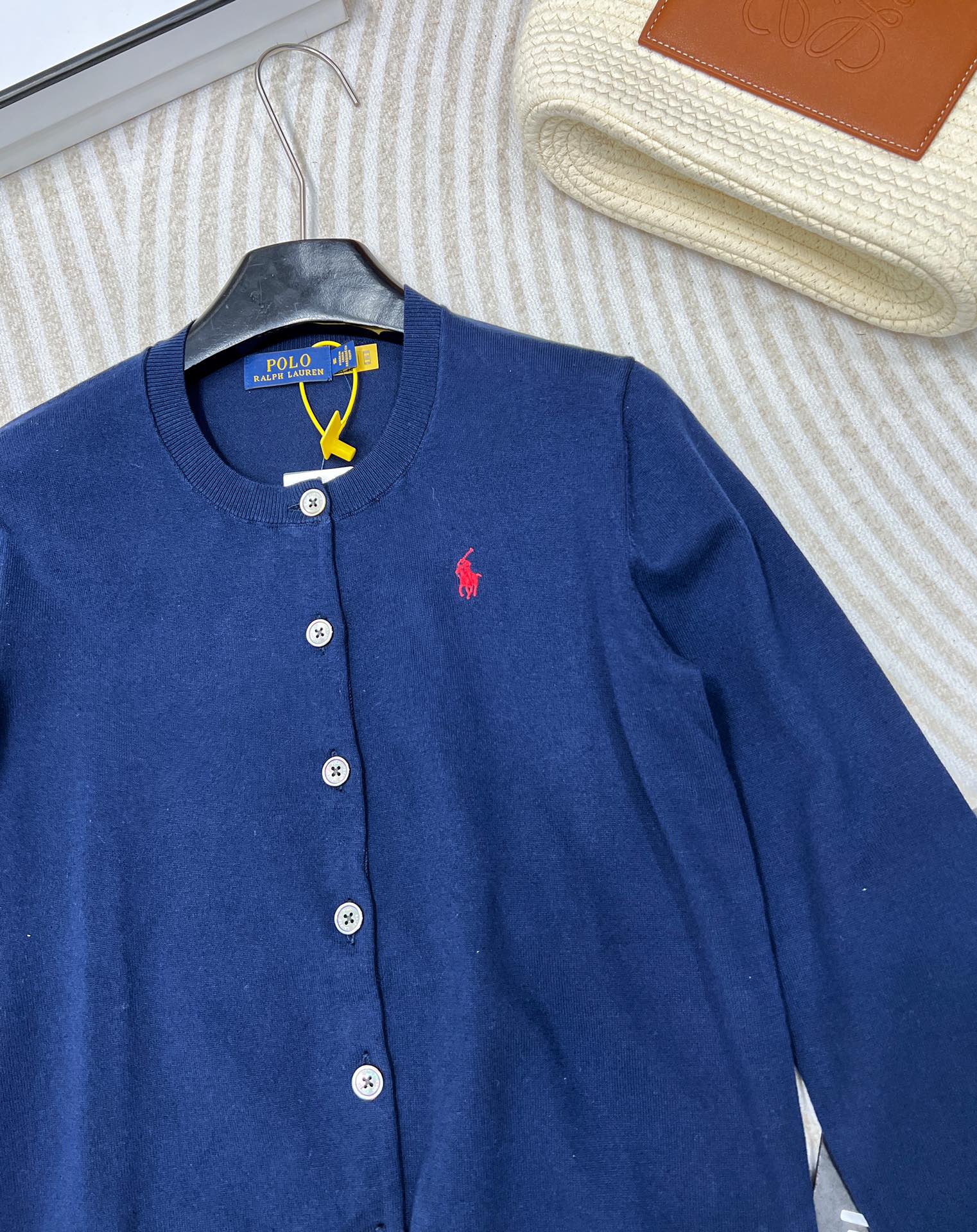 RalphLauren/拉夫劳伦经典款棉针织衫棉毛线RalphLauren拉夫劳伦Polo小标战马刺绣麻