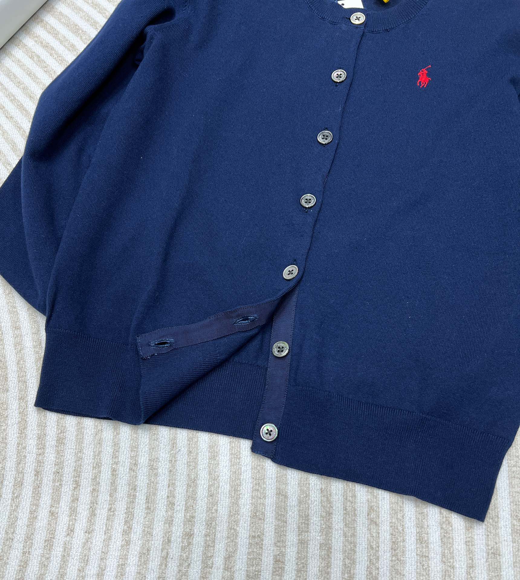 RalphLauren/拉夫劳伦经典款棉针织衫棉毛线RalphLauren拉夫劳伦Polo小标战马刺绣麻