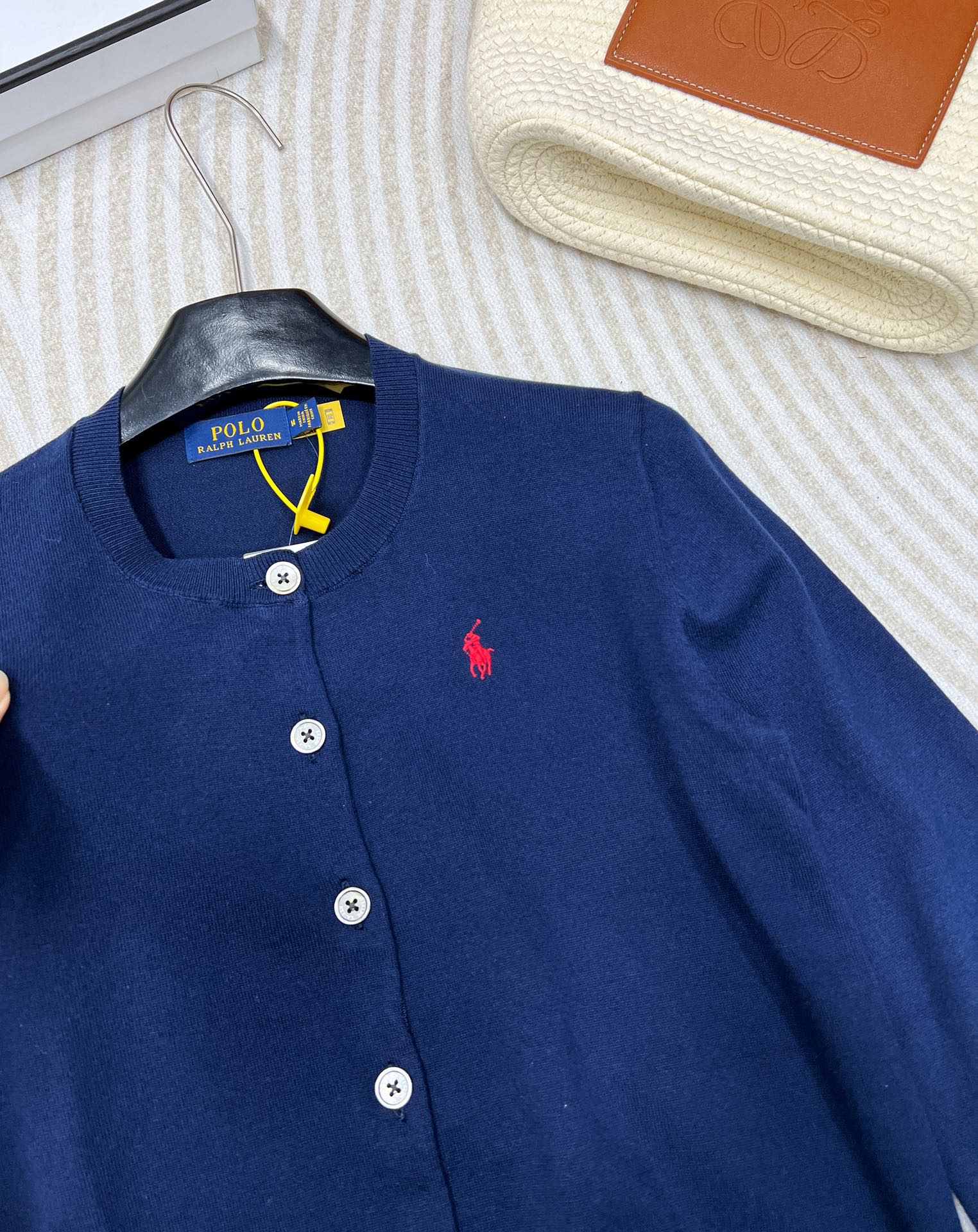 RalphLauren/拉夫劳伦经典款棉针织衫棉毛线RalphLauren拉夫劳伦Polo小标战马刺绣麻