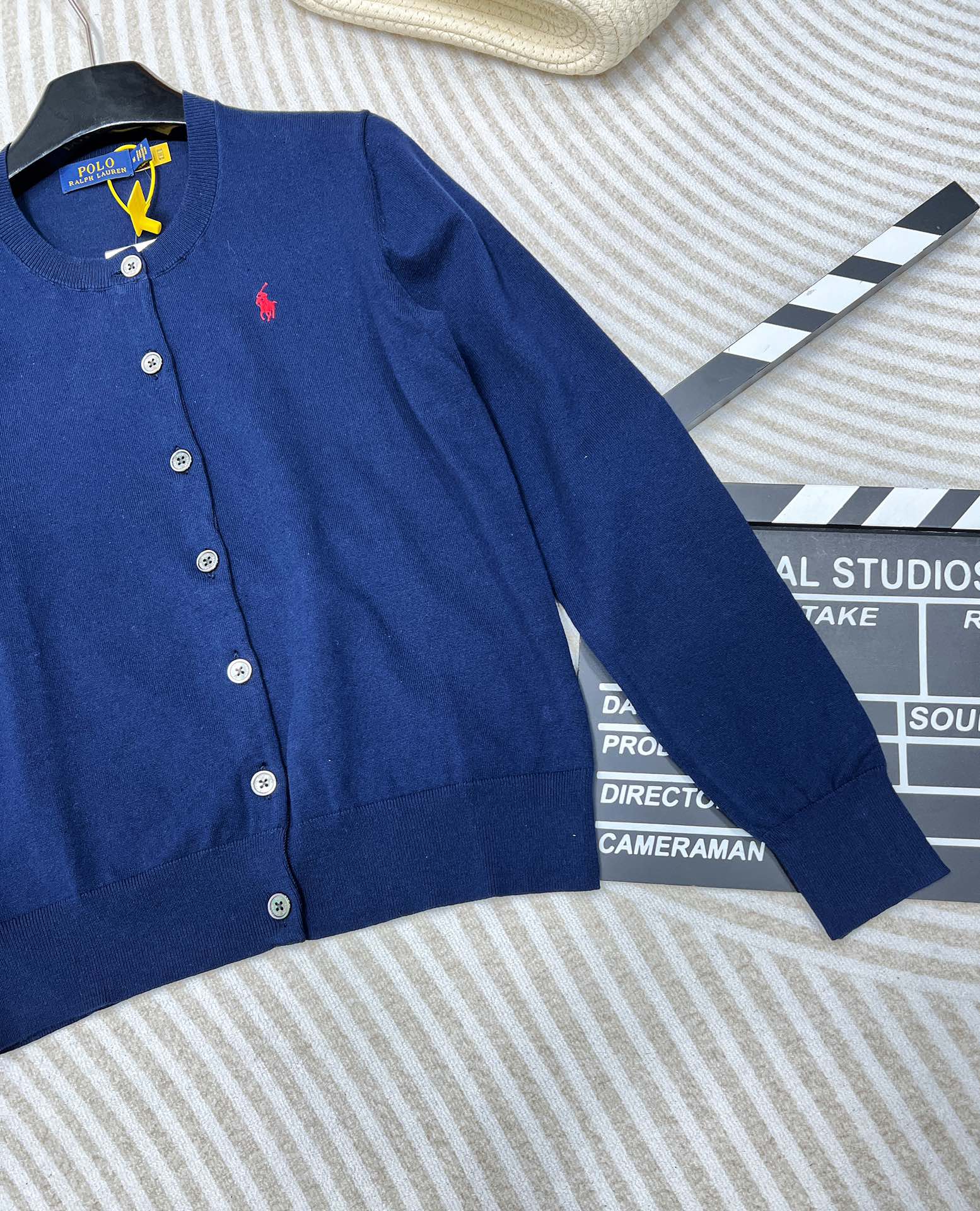 RalphLauren/拉夫劳伦经典款棉针织衫棉毛线RalphLauren拉夫劳伦Polo小标战马刺绣麻