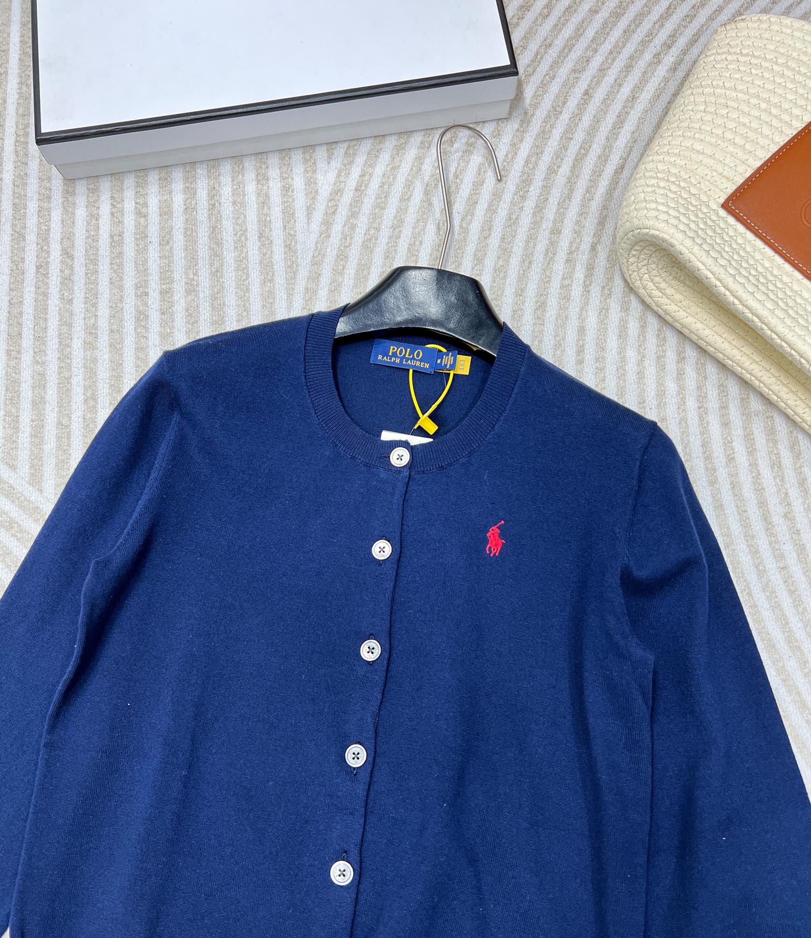 RalphLauren/拉夫劳伦经典款棉针织衫棉毛线RalphLauren拉夫劳伦Polo小标战马刺绣麻